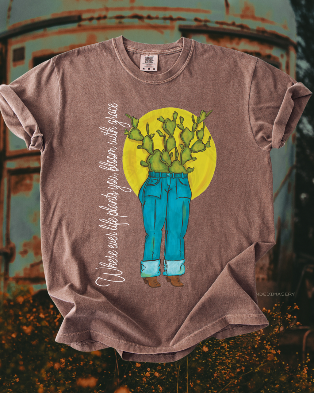 Bloom with Grace tee