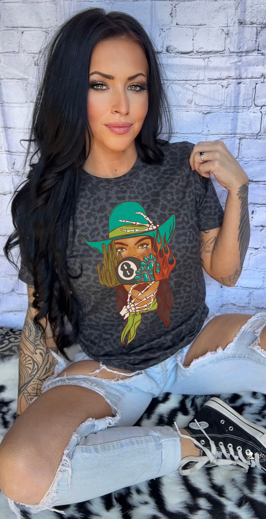 Drag me to Hell Leopard tee