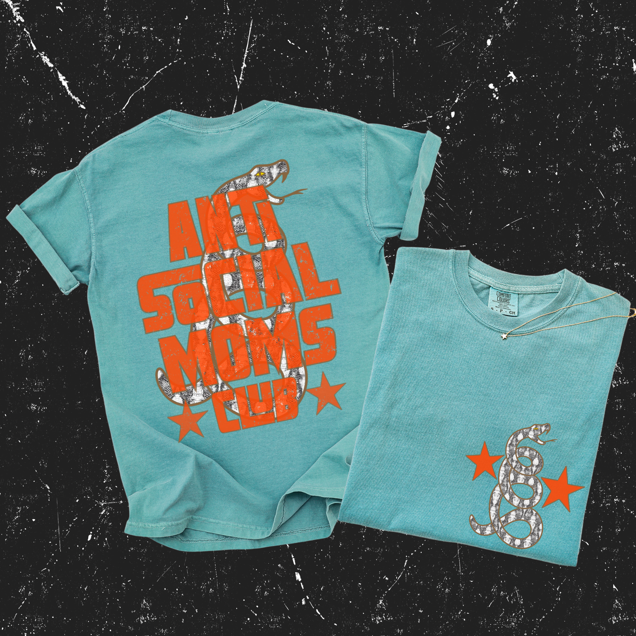 Anti Social Moms Club Tee