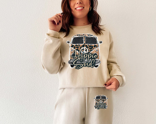 Hippie Soul Van Sand SWEATSUIT SET