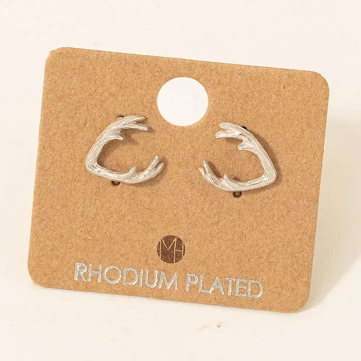 Mini Antler Studs