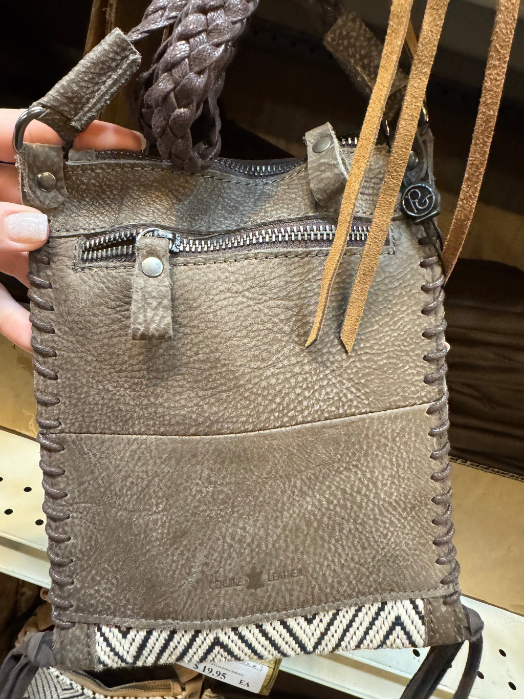 Aztec Diamond Crossbody Purse