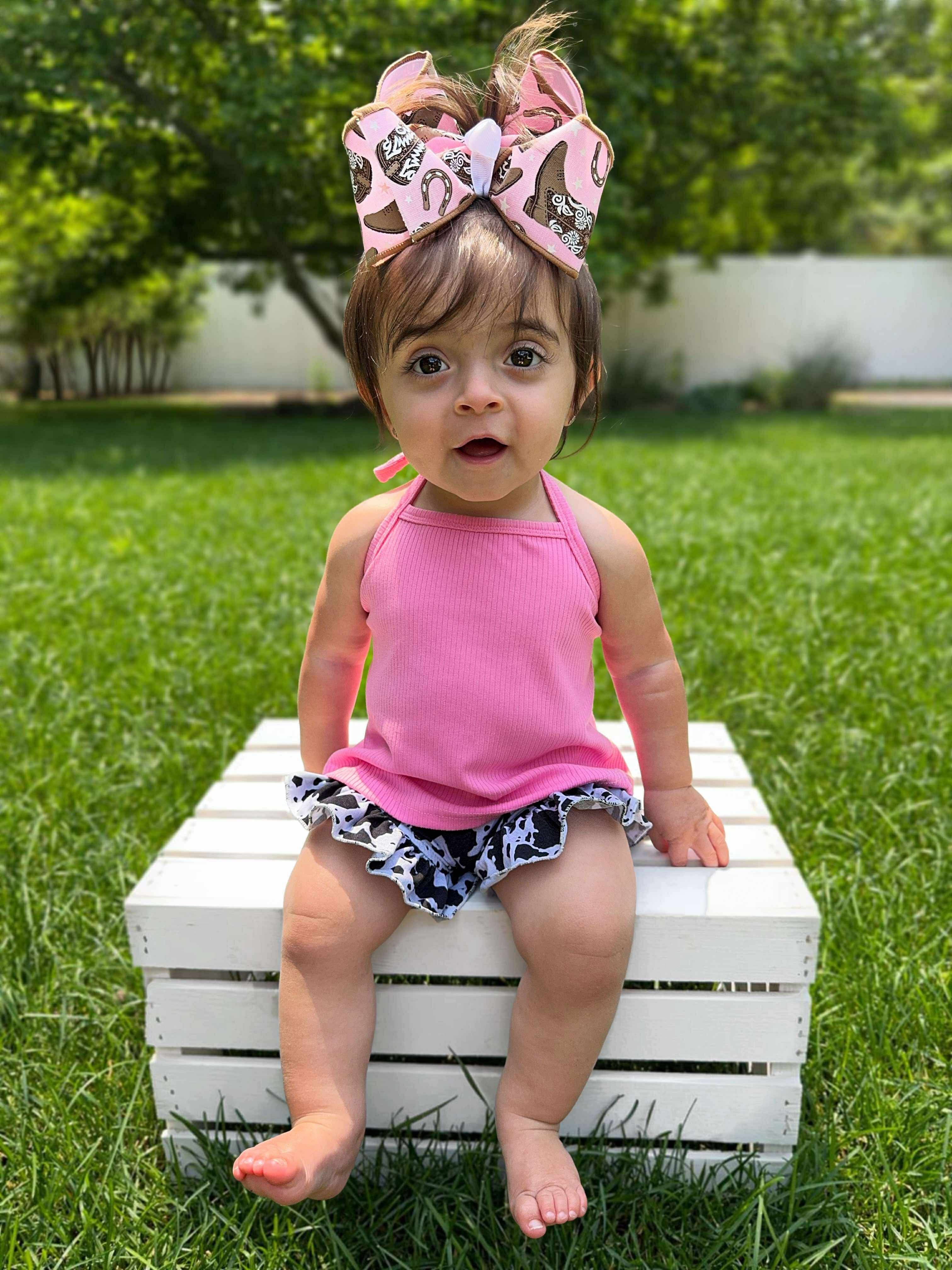 Cow Print Shorties
