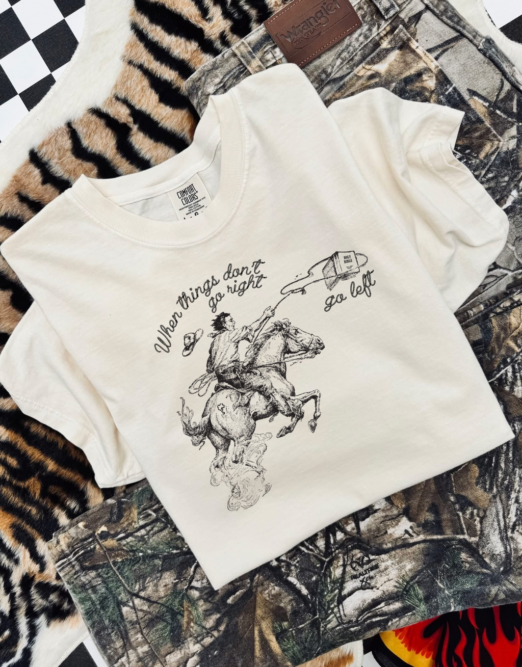 Go Left CC Graphic Tee