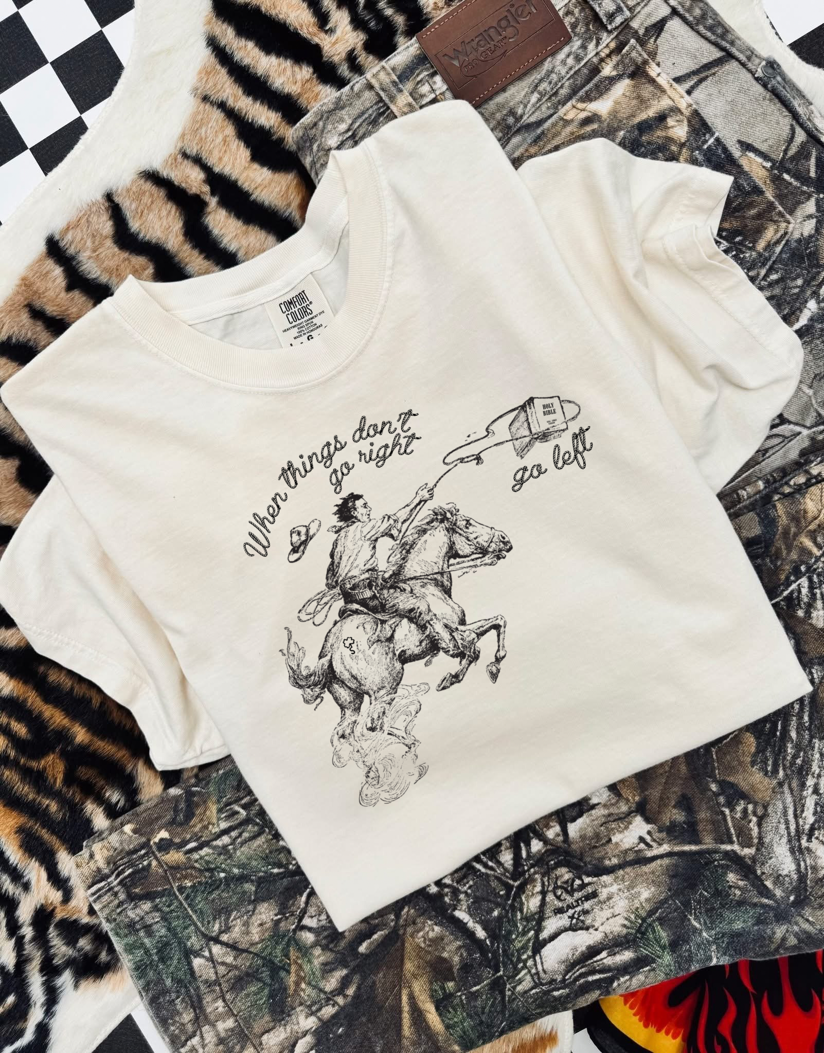 Go Left CC Graphic Tee