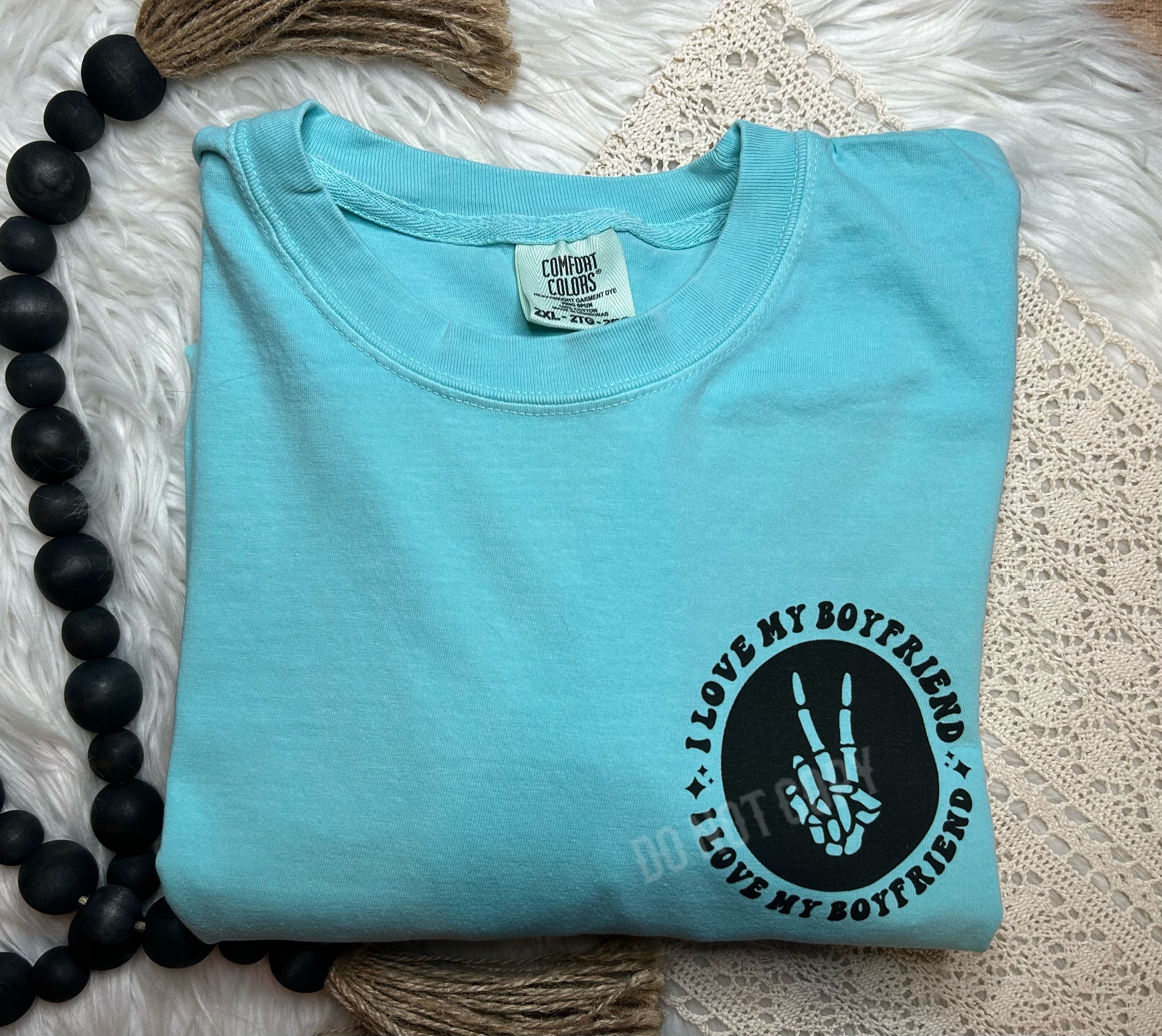 I Love my Boyfriend But Sometimes I Wanna Square Up Comfort Colors Tee
