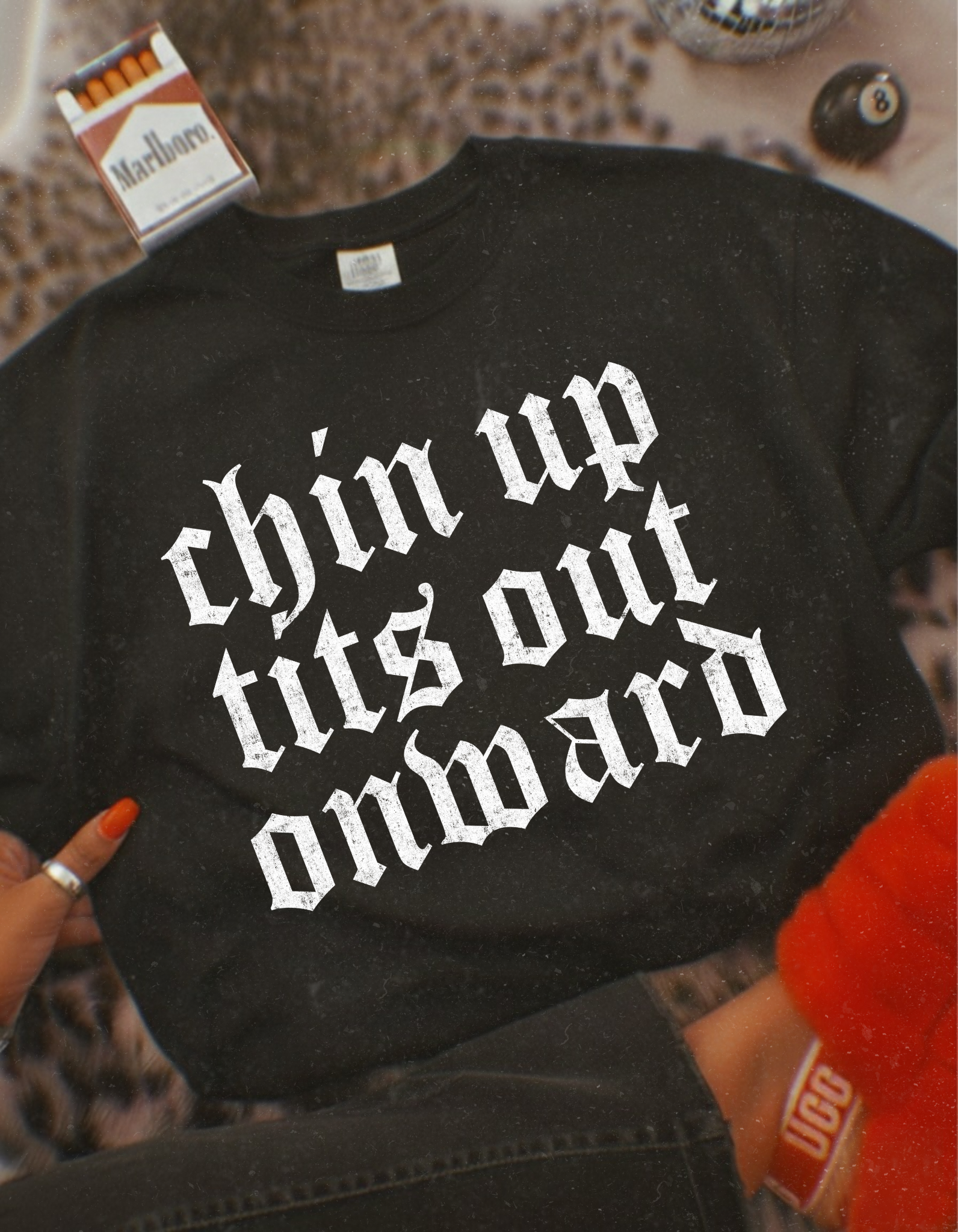 Chin Up tee