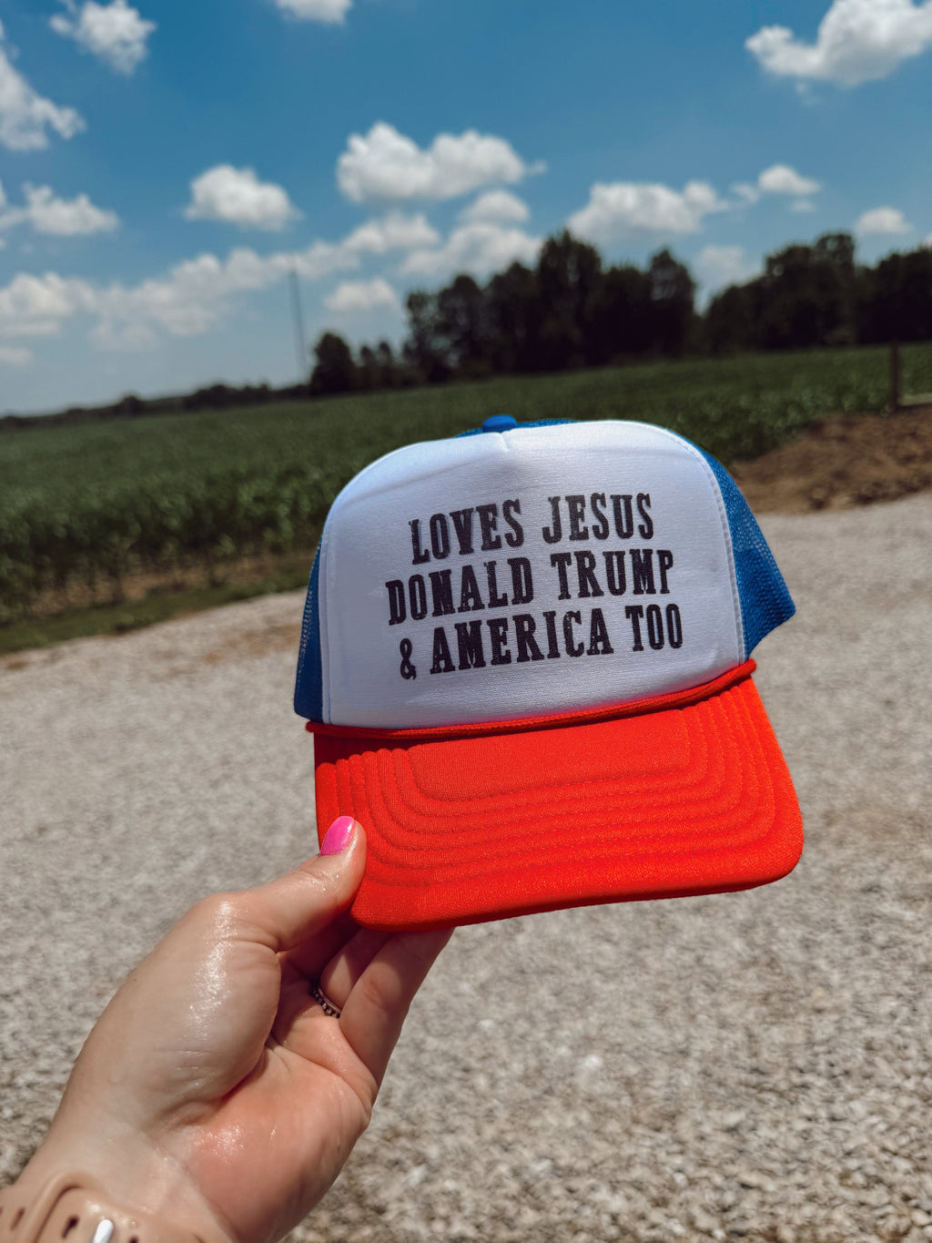 DONALD TRUMP *RWB* CAP
