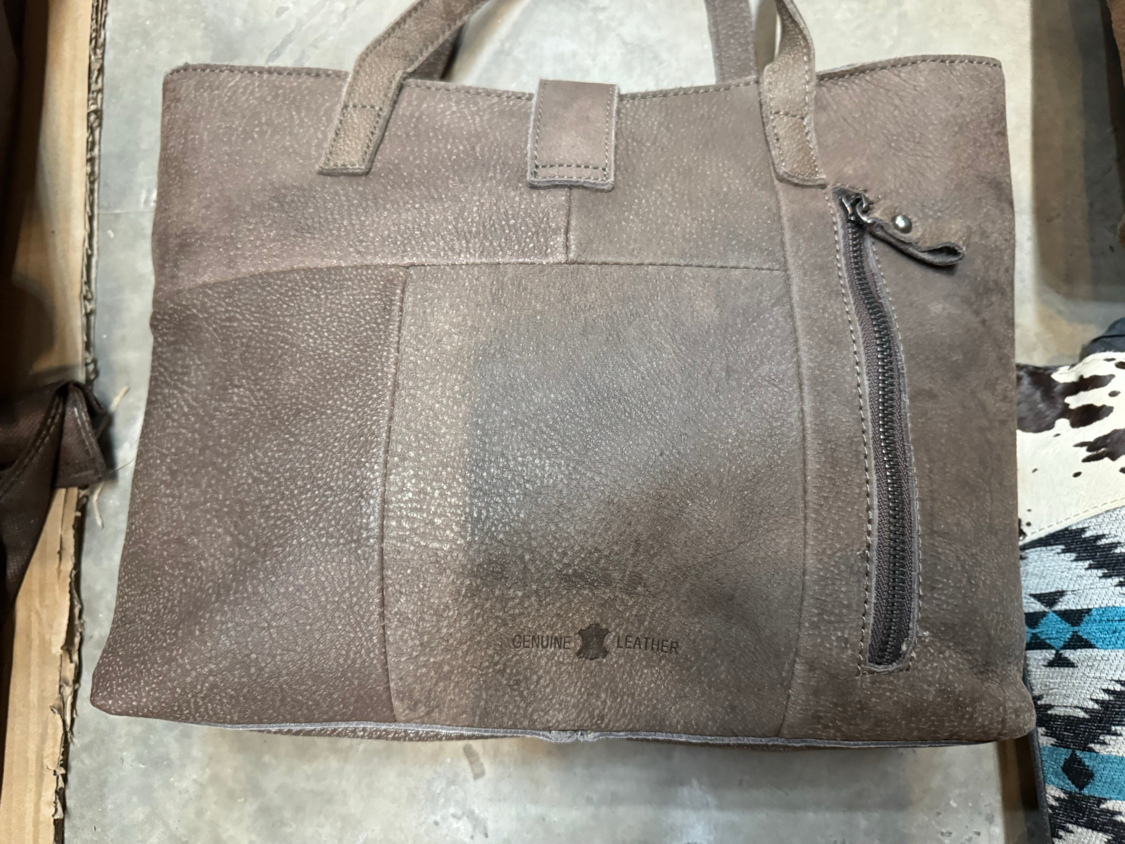 Blue Saddle Bag Shoulder Purse