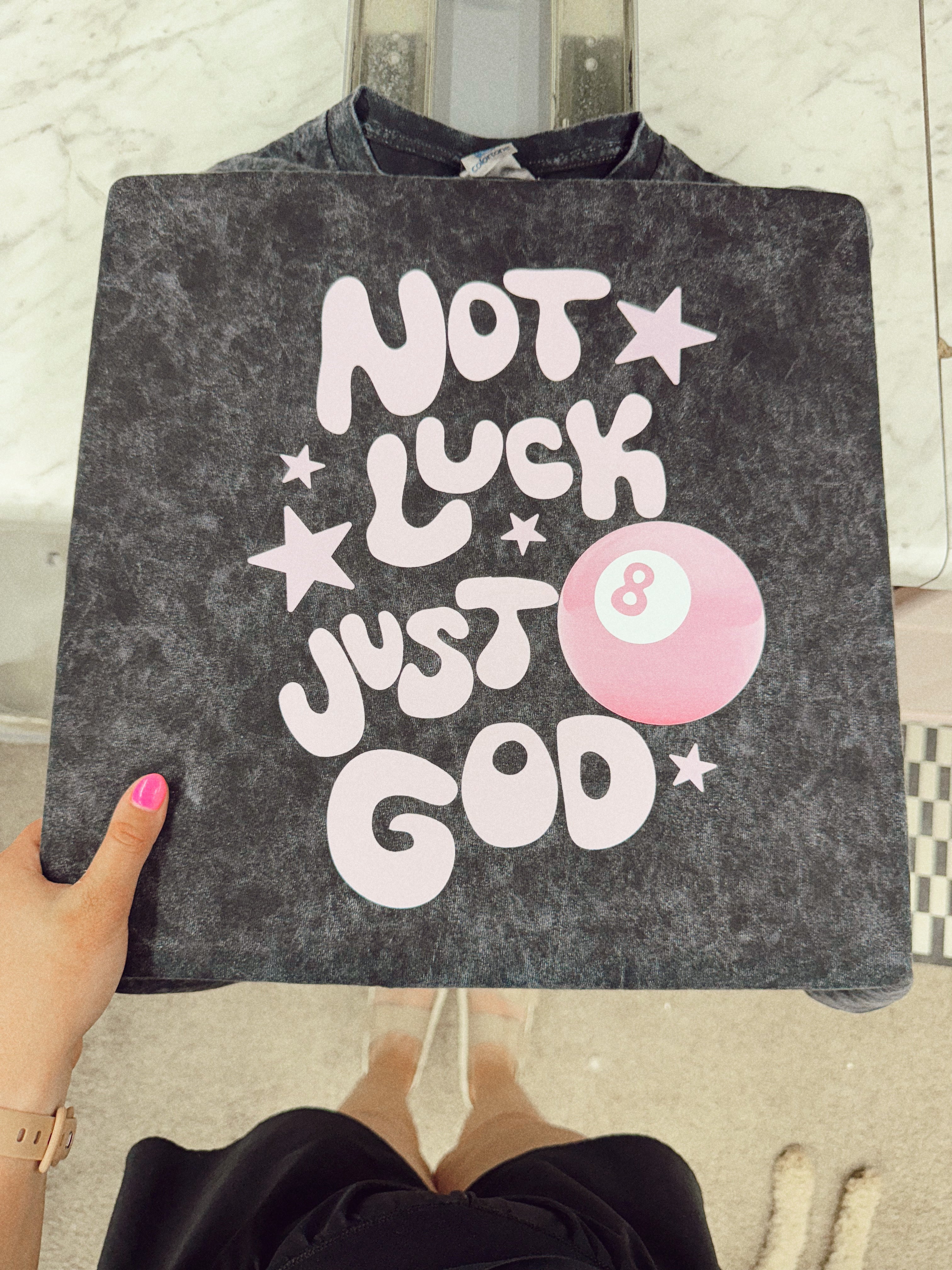 NOT LUCK, JUST GOD