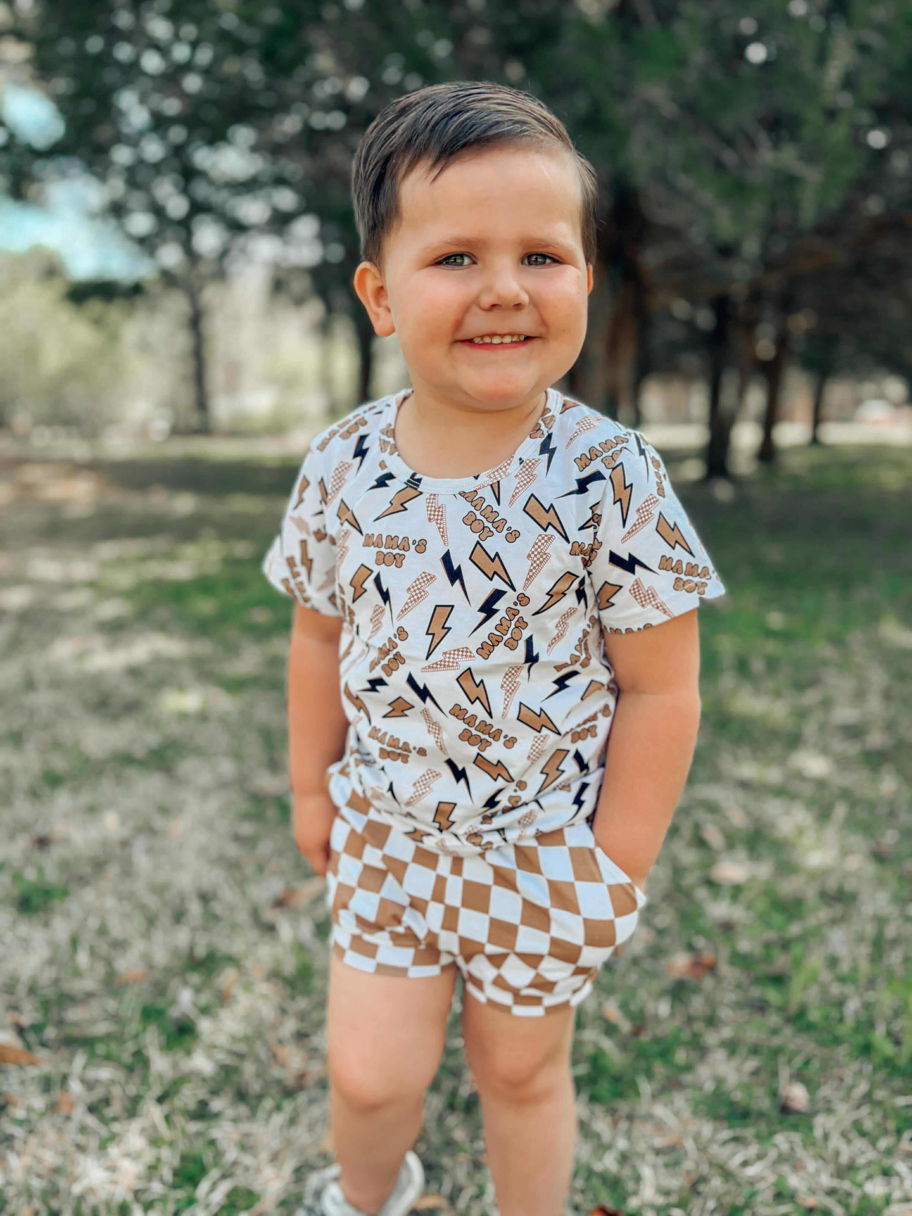 Mama's Boy Short Set