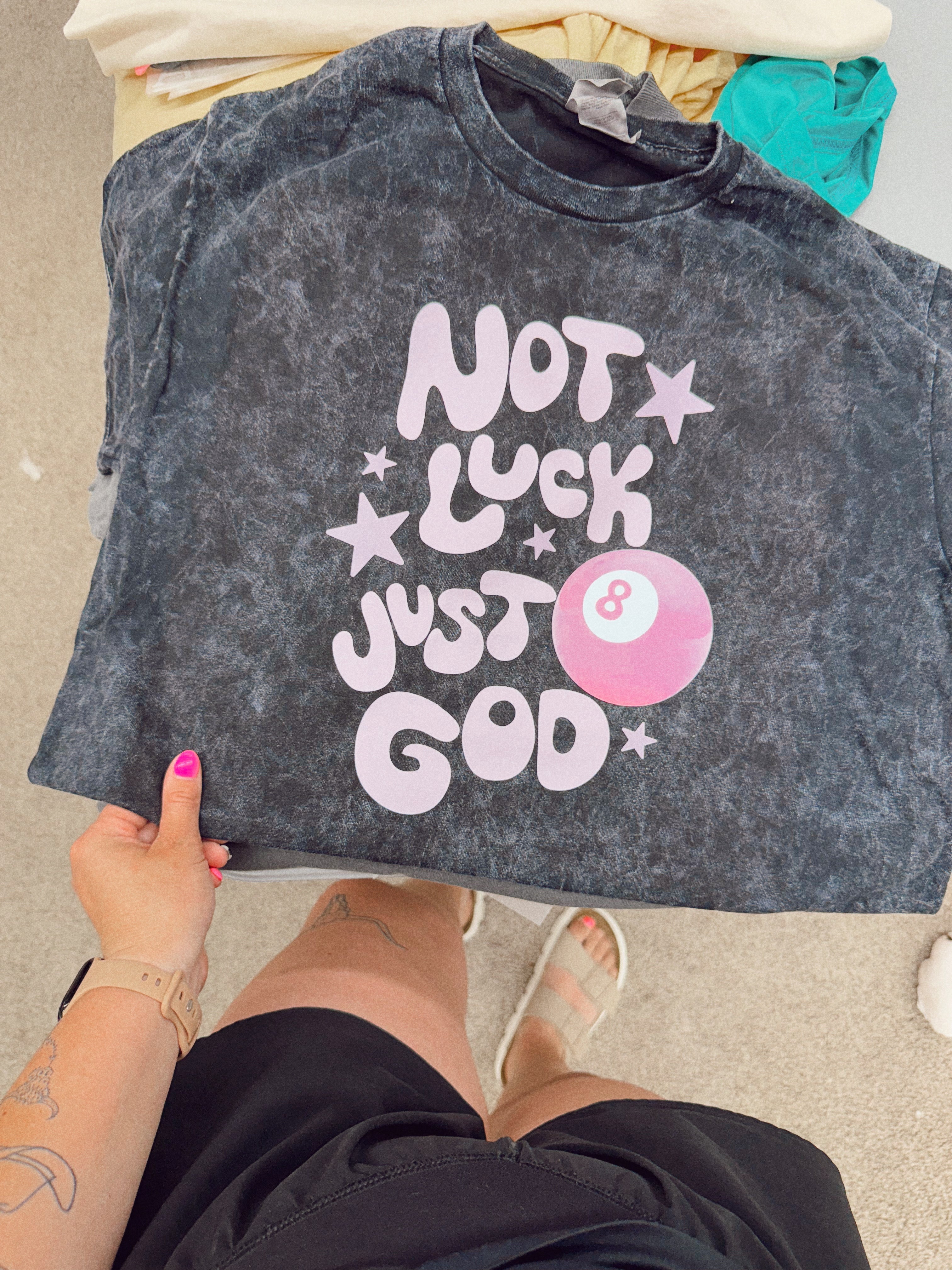 NOT LUCK, JUST GOD