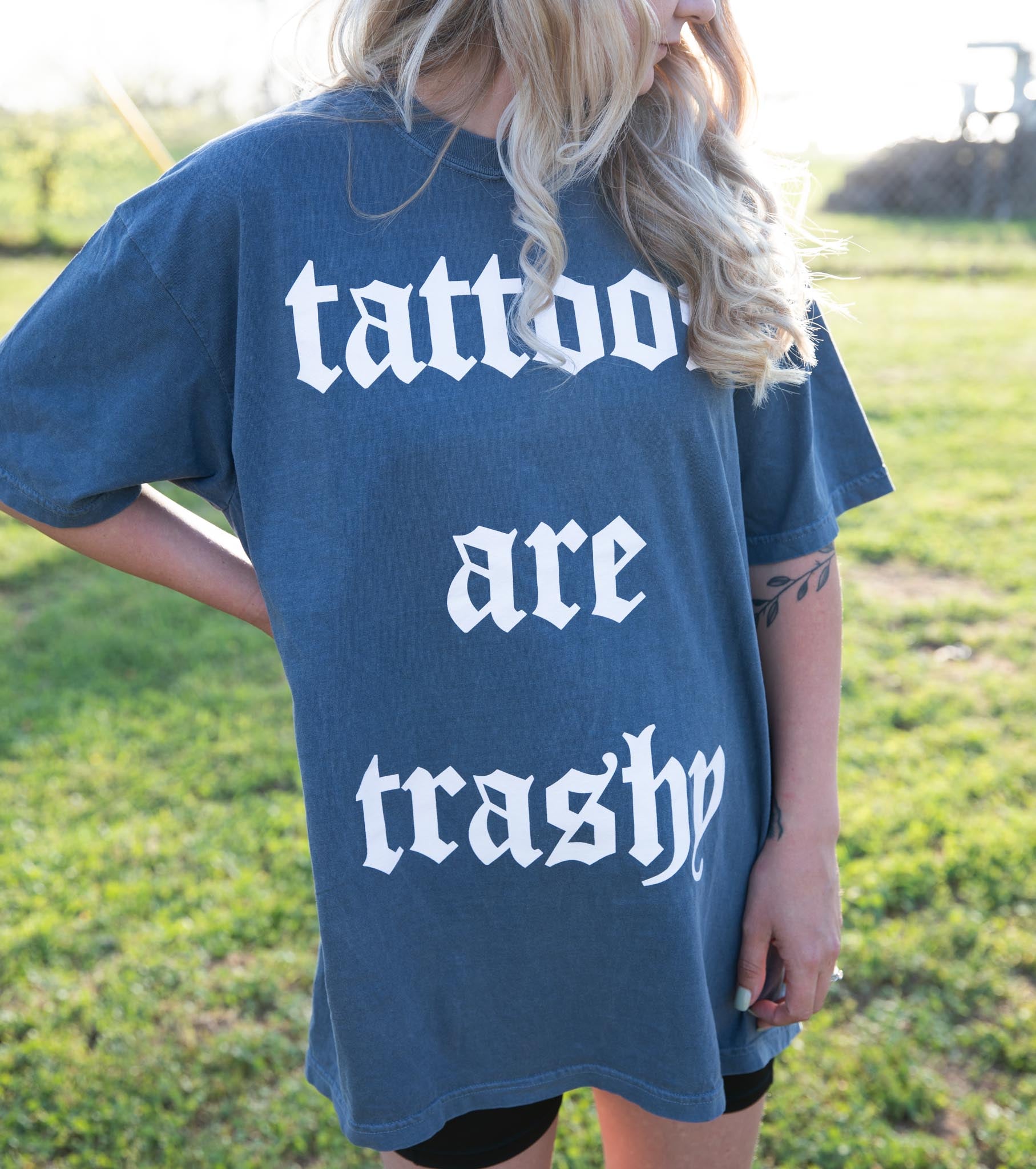 Tattoos are Trashy Graphic Tee