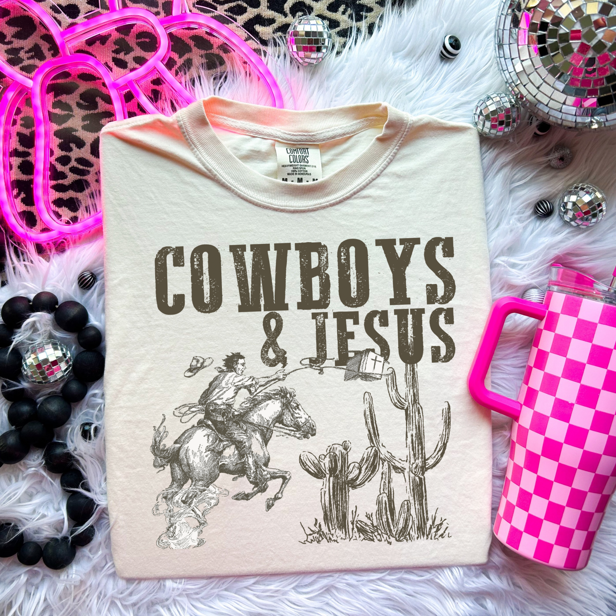 Cowboys & Jesus CC Graphic Tee