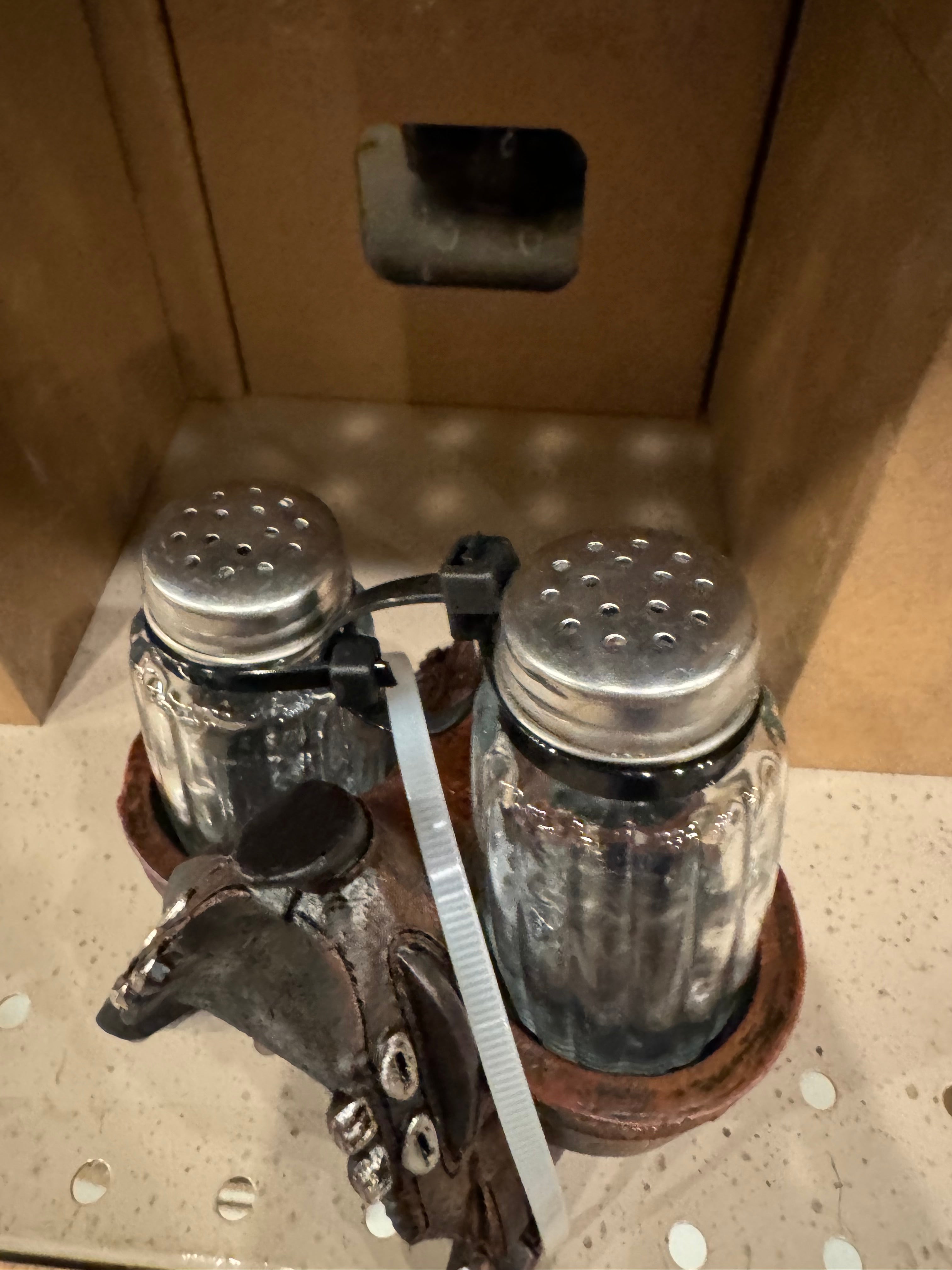 Saddle Salt & Pepper Shaker Set