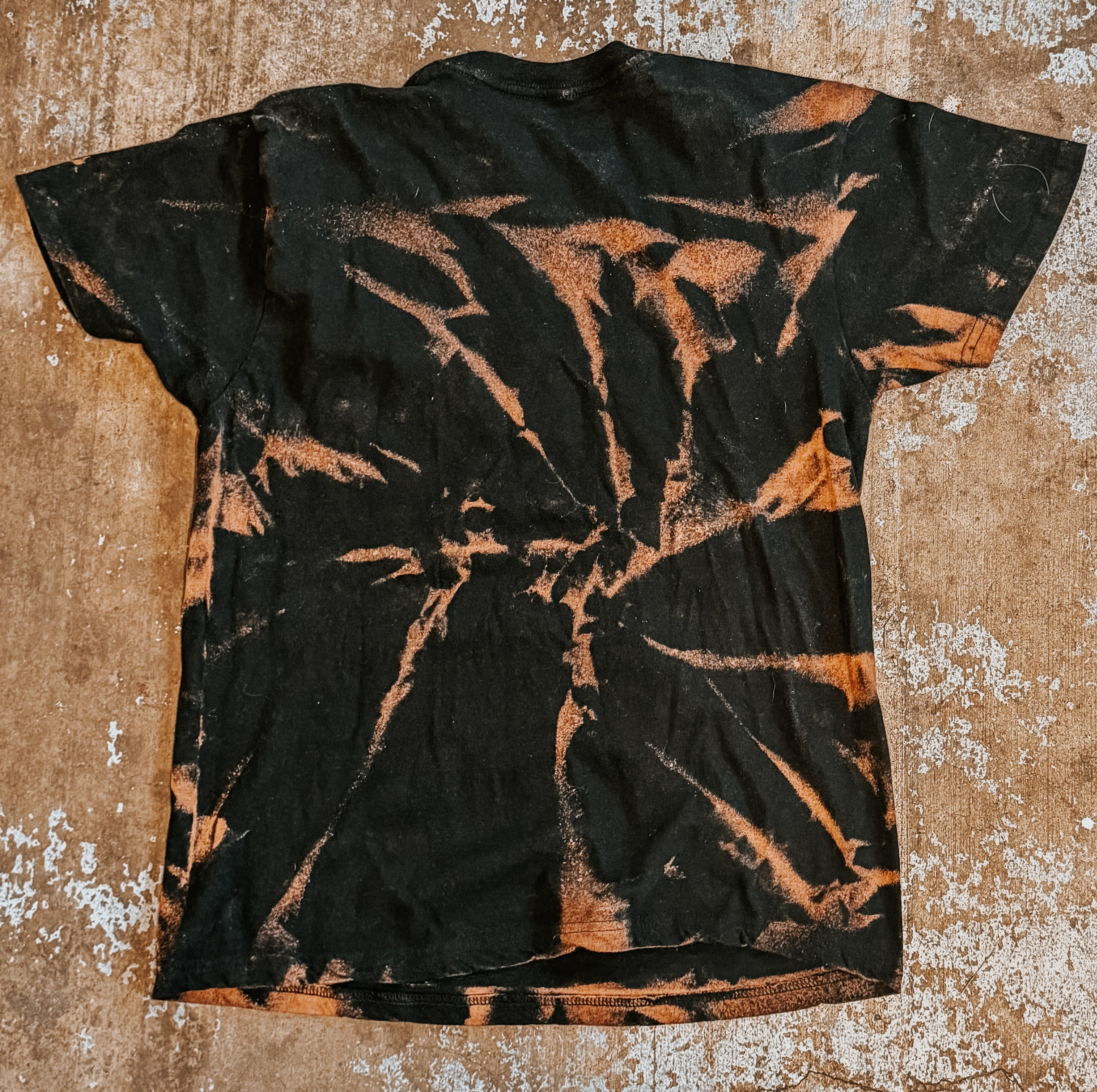 Upcycled Elvis Presley Bleached Graphic Tee (Size M)