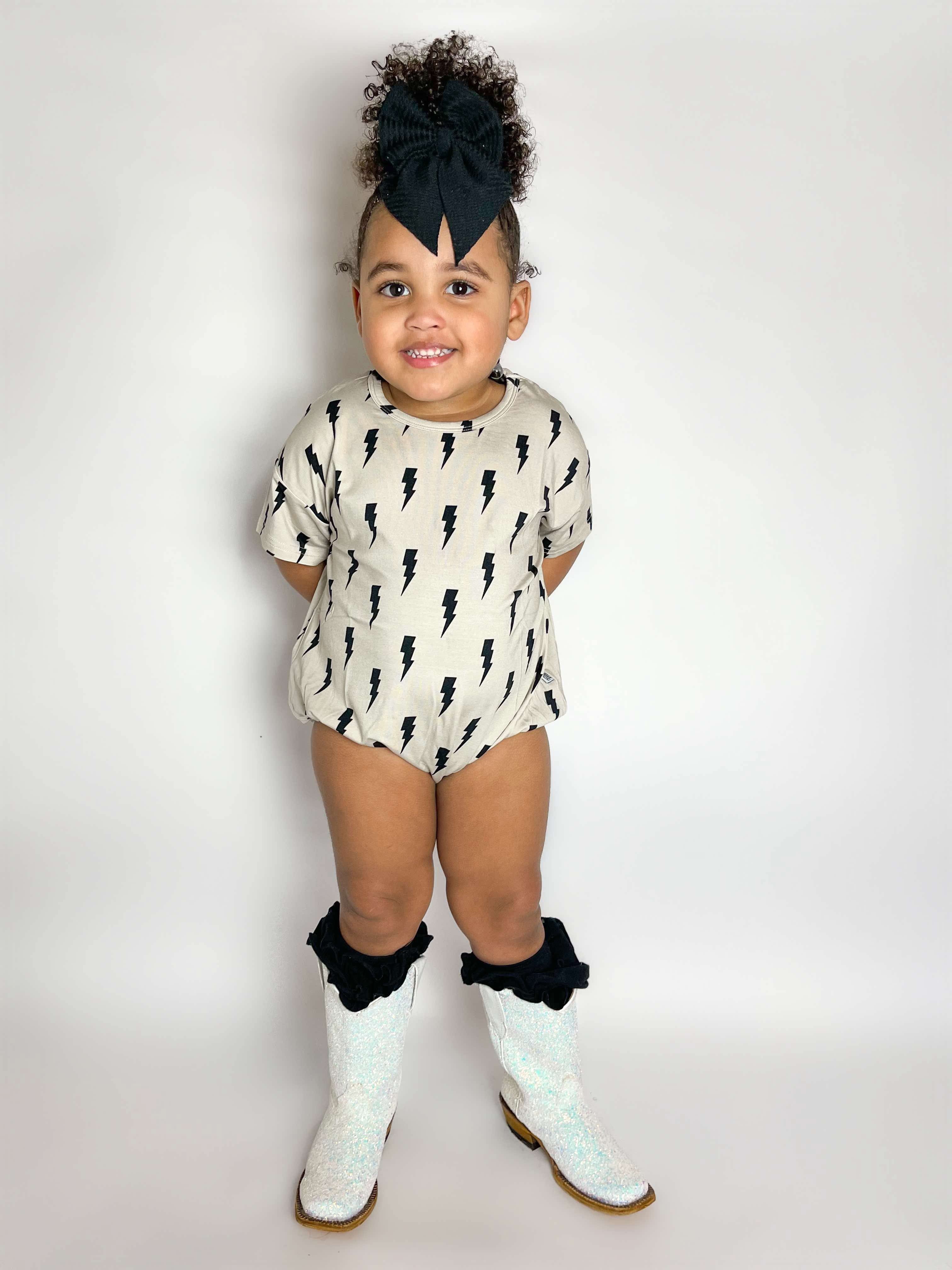 Neutral Bolts Oversized Bamboo Romper
