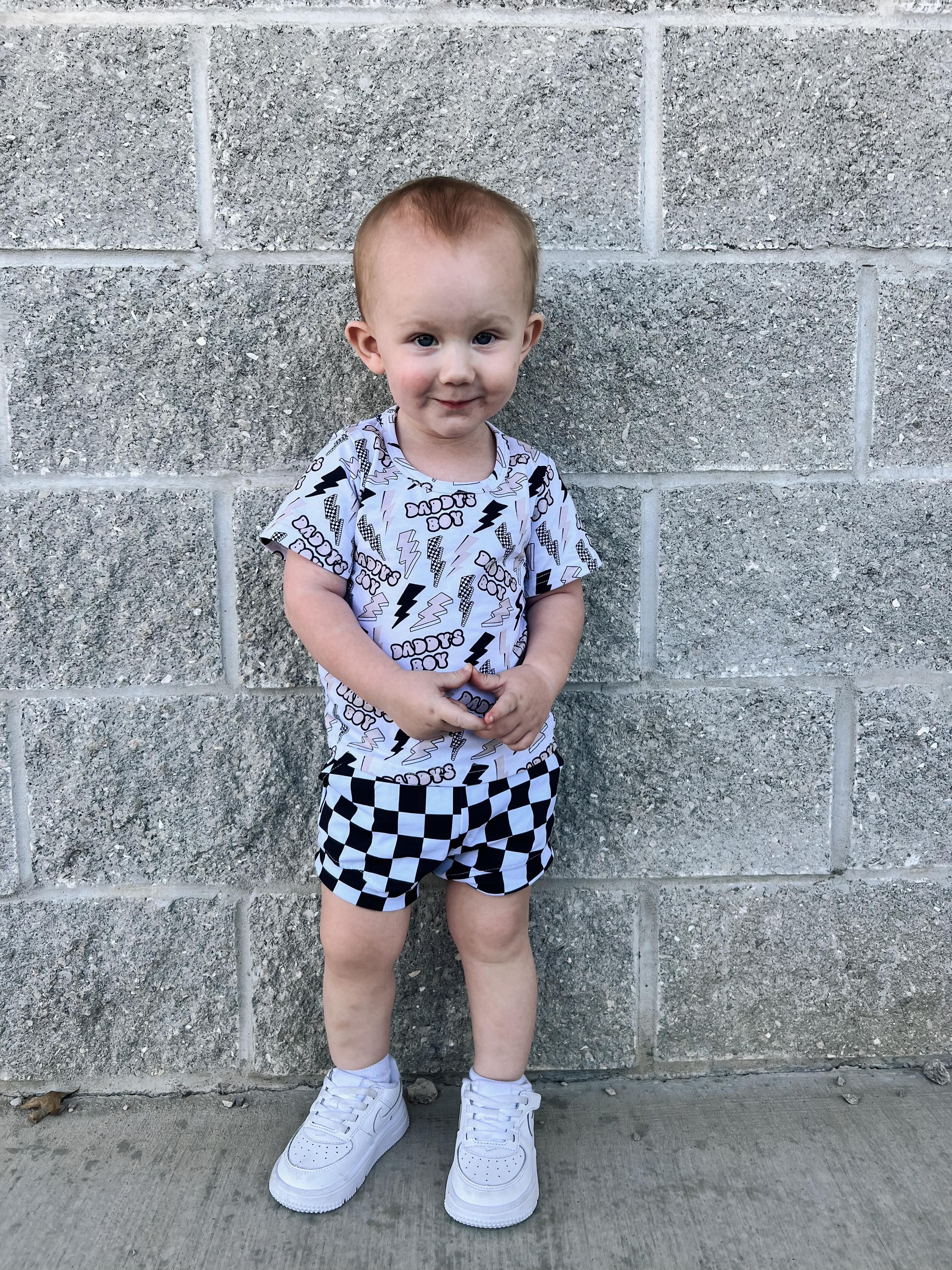 Daddy's Boy Short Set