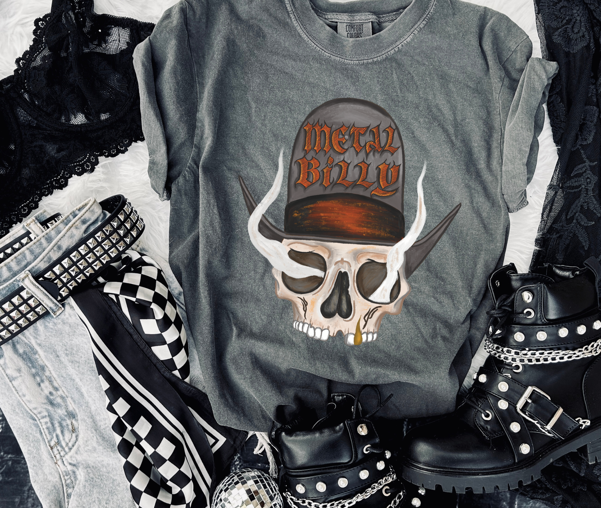 Metal Billy tee