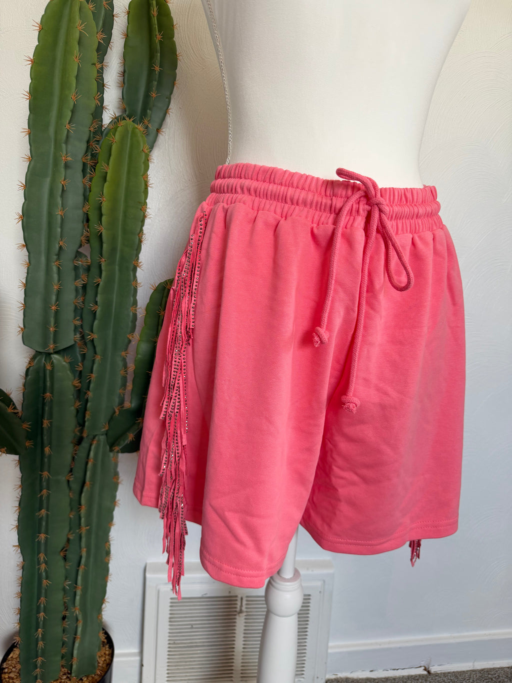 HOT GIRL FRINGE SHORTS
