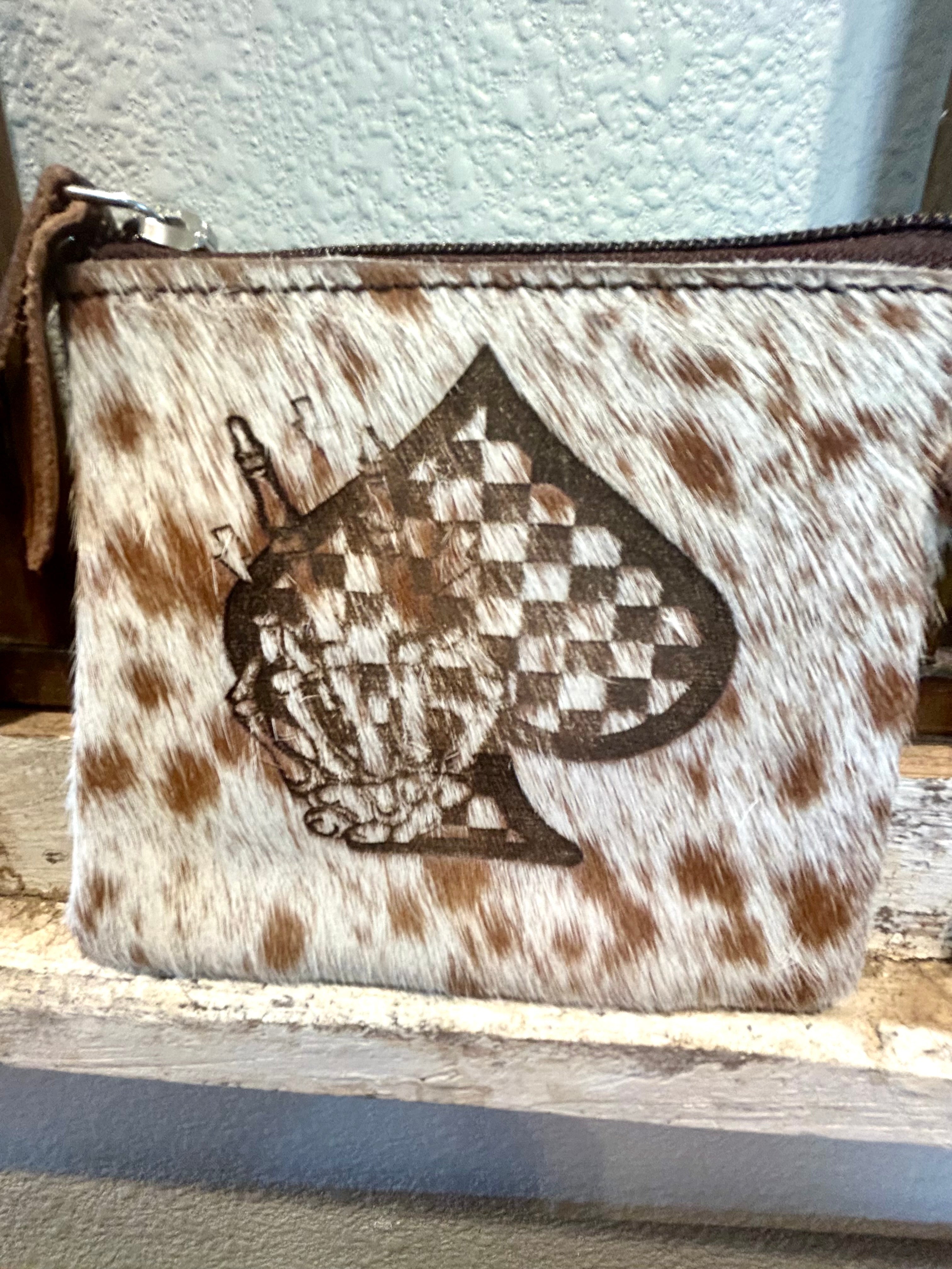 Cowhide & Leather Coin pouches