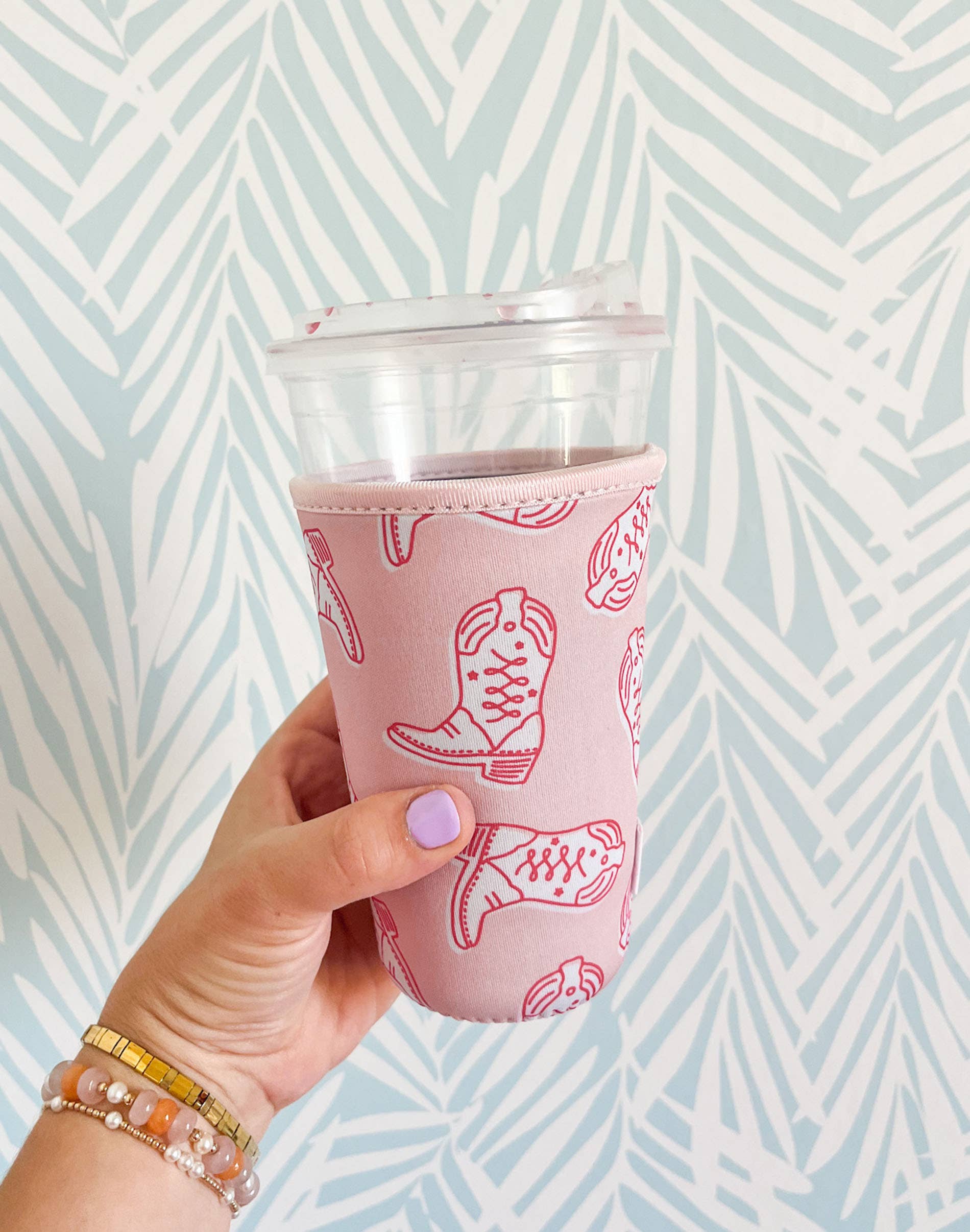 Western Cowgirl Boots Drink Sleeve: Medium
