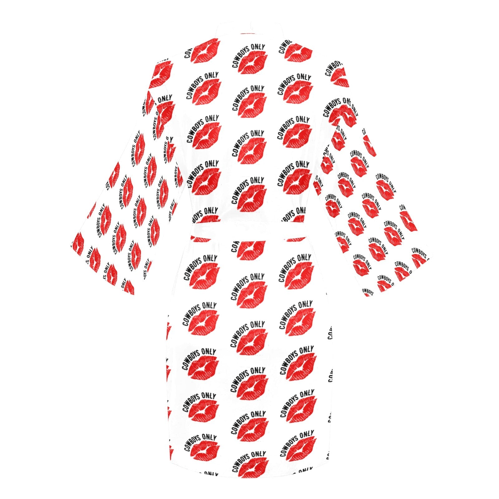 Cowboys Only Women's Lounge Kimono Robe