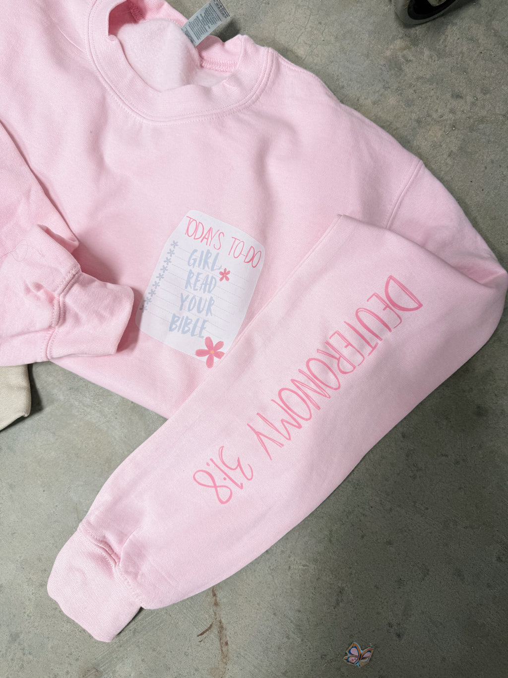 Todays to-do Girl, read your bible