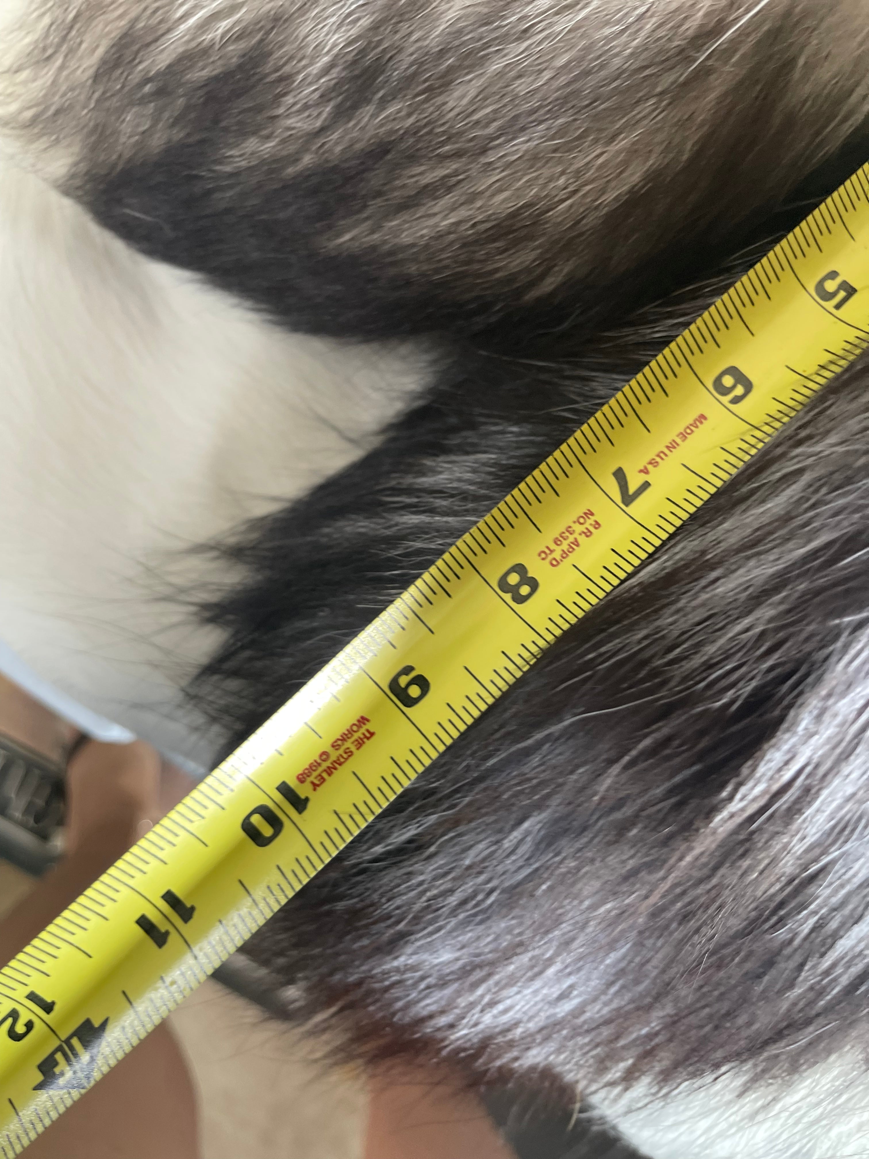 Assorted Short Fox Tail Keychains