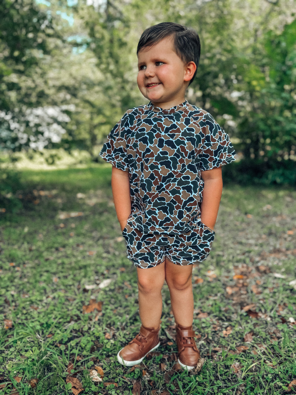 Oversized Camo Set