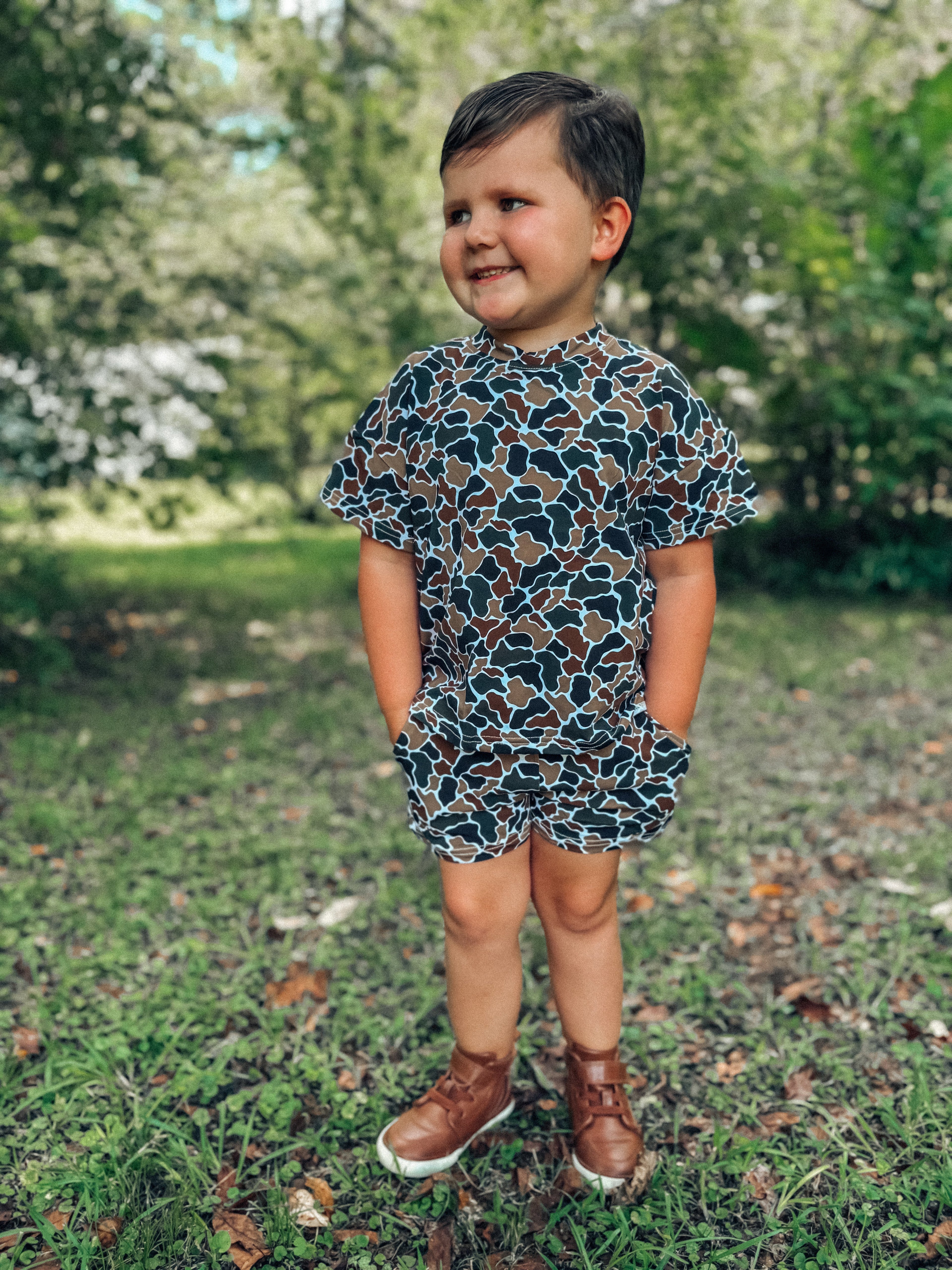 Oversized Camo Set