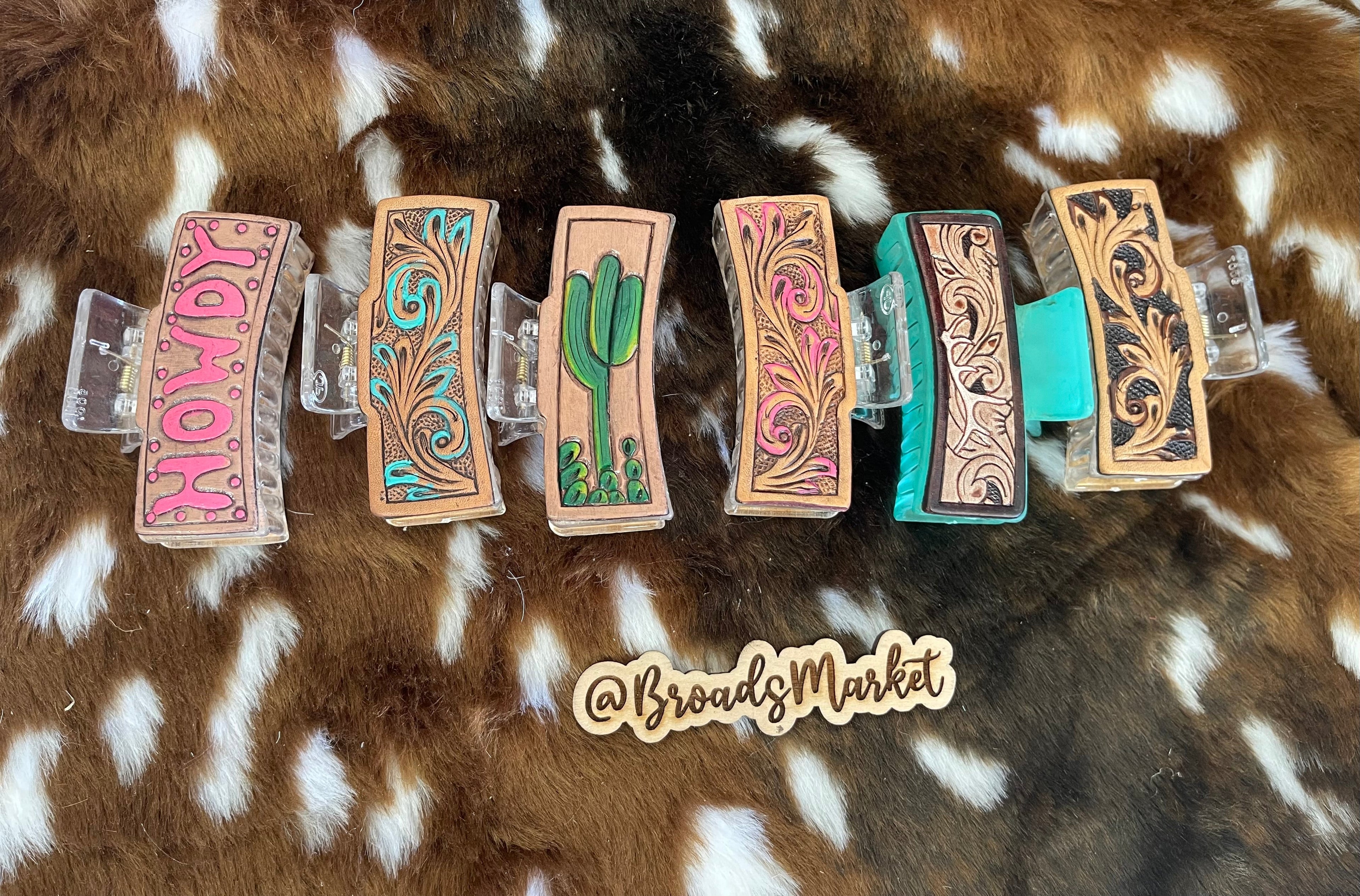 Random Assortment Claw Hair Clips Qty 5