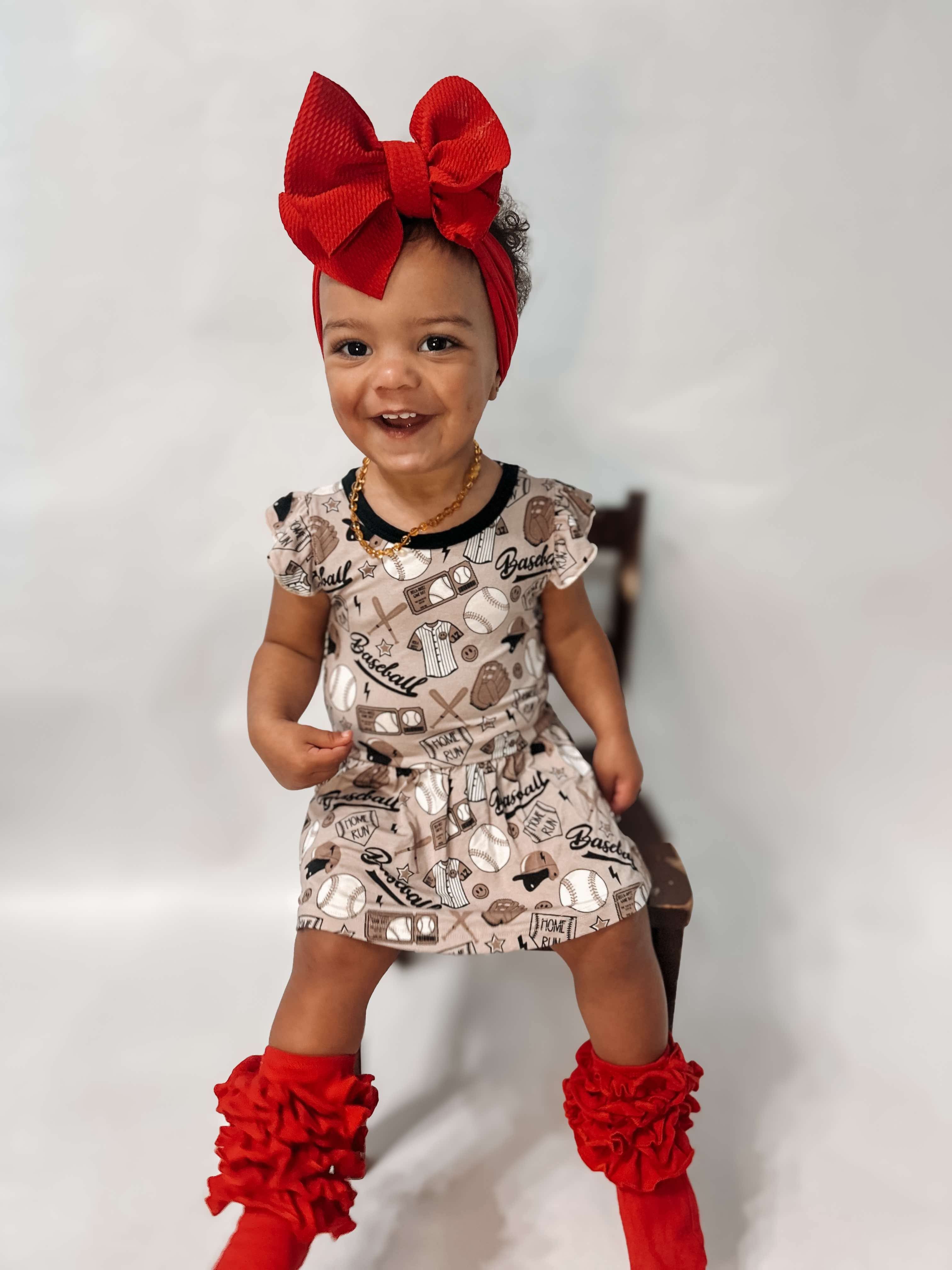 Game Day Bamboo Skirted Romper