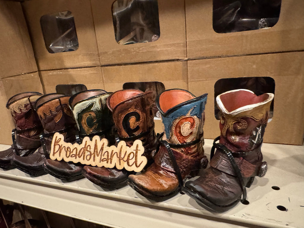 RA7415 Set of 6 Boot Vases