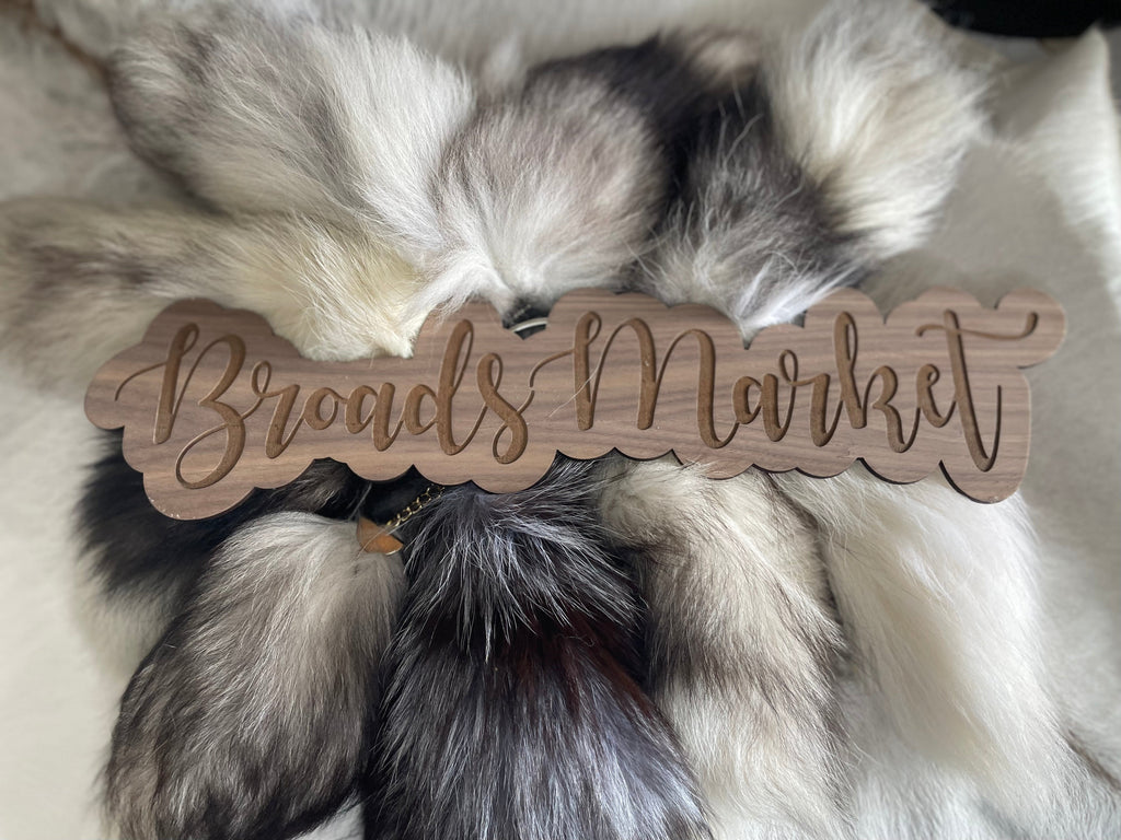 Assorted Short Fox Tail Keychains