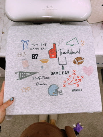 GAME DAY COLLAGE