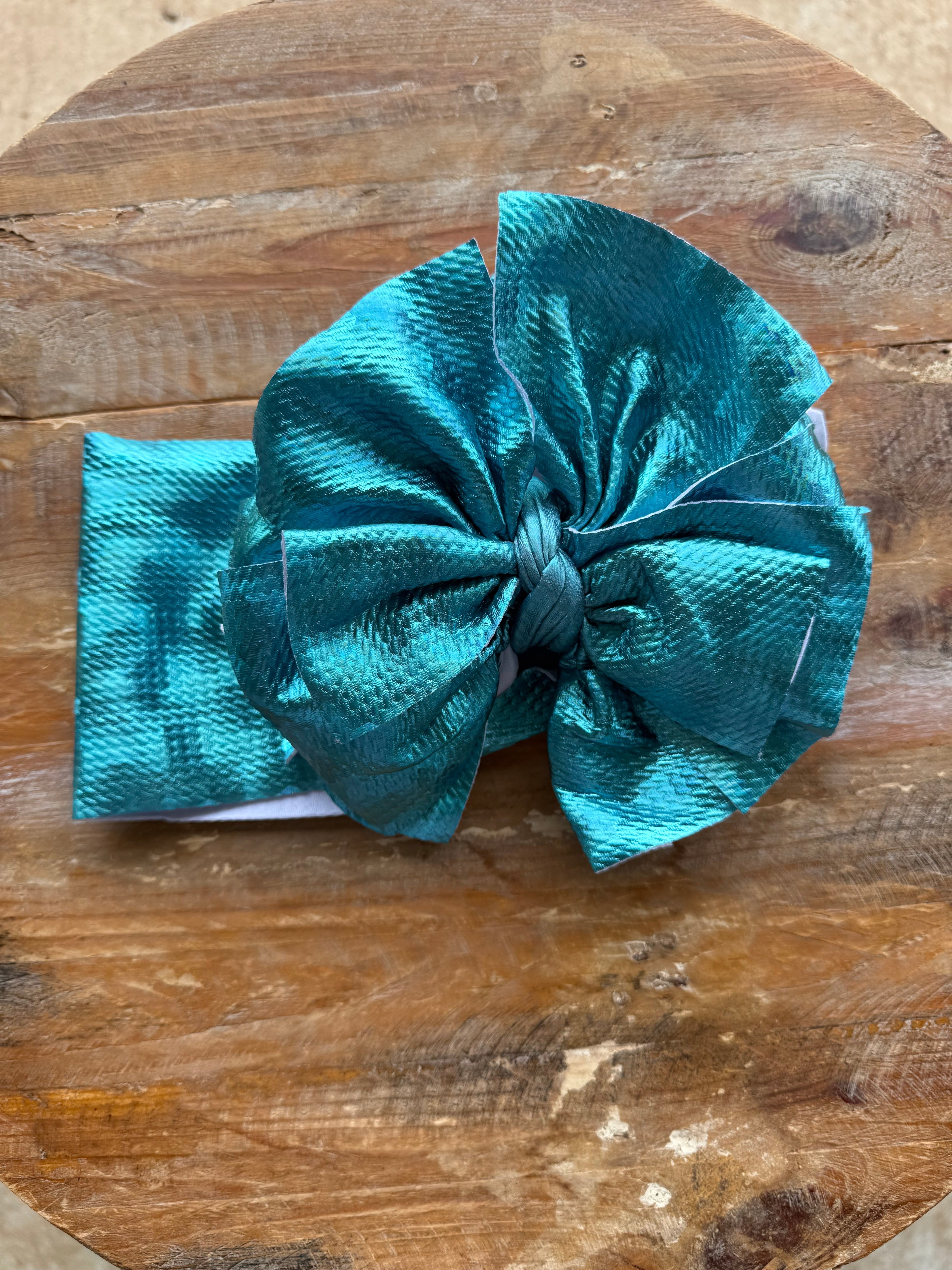 Metallic Messy Headwraps