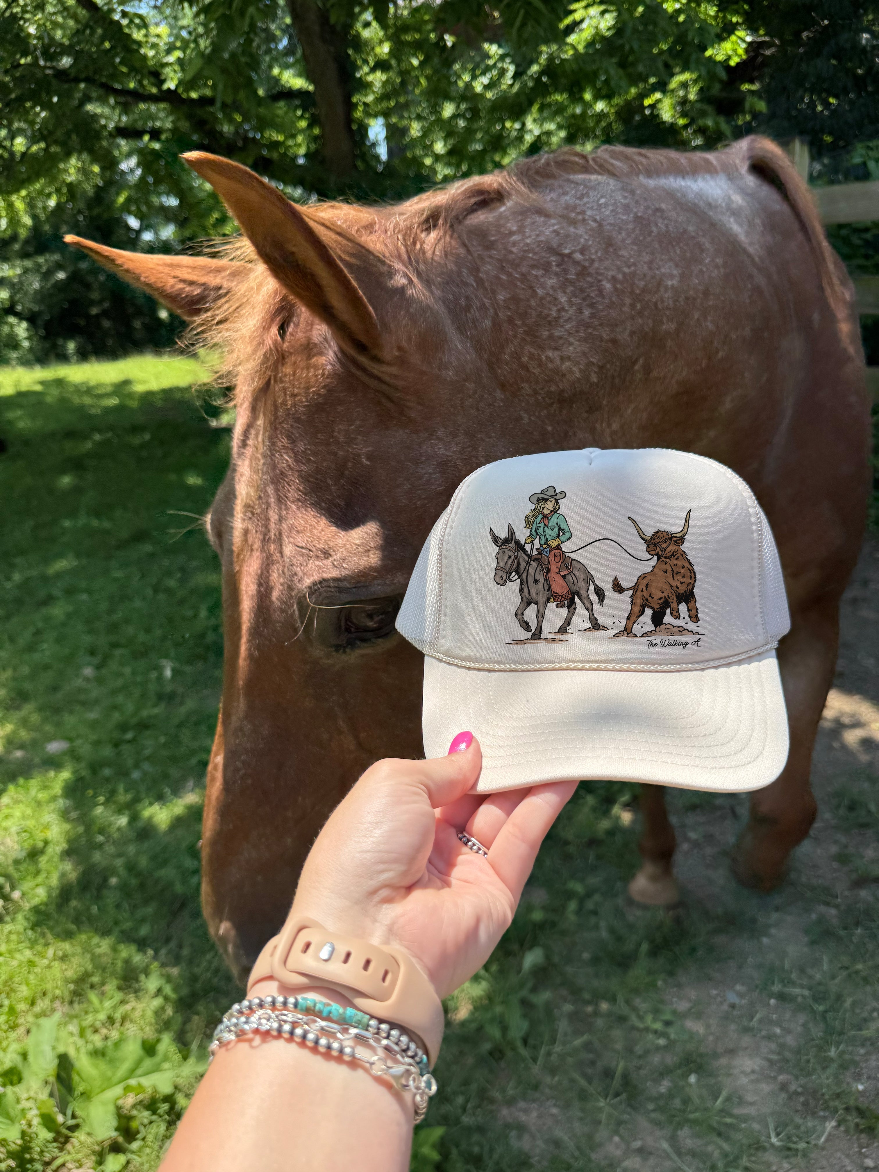 WA ROWDY CAP: TAN