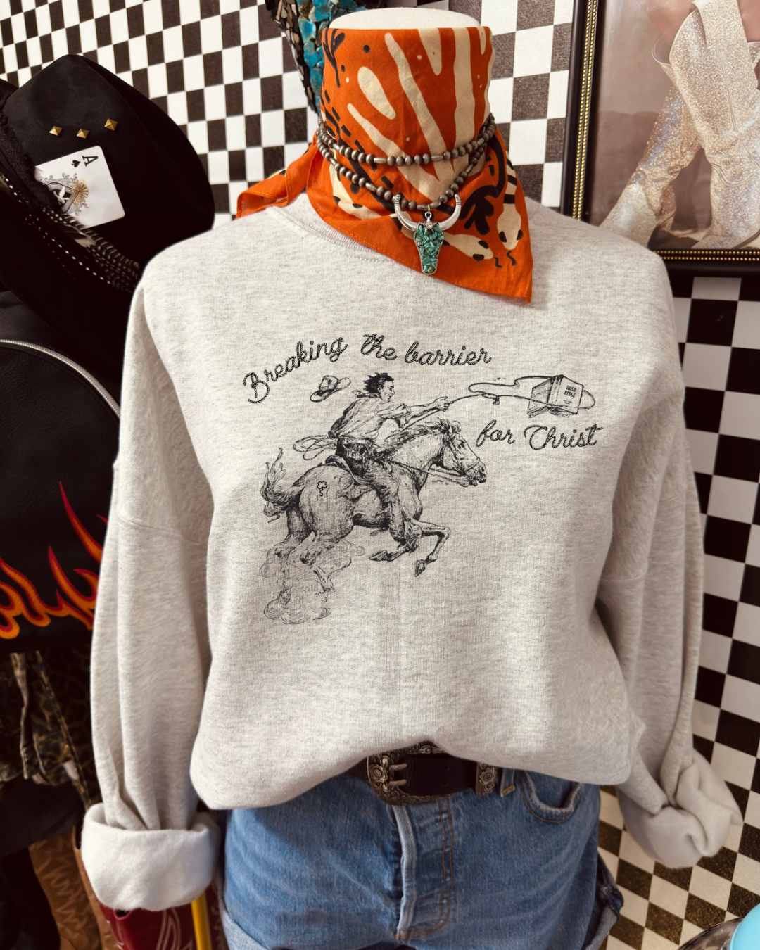 Breaking The Barrier Crewneck