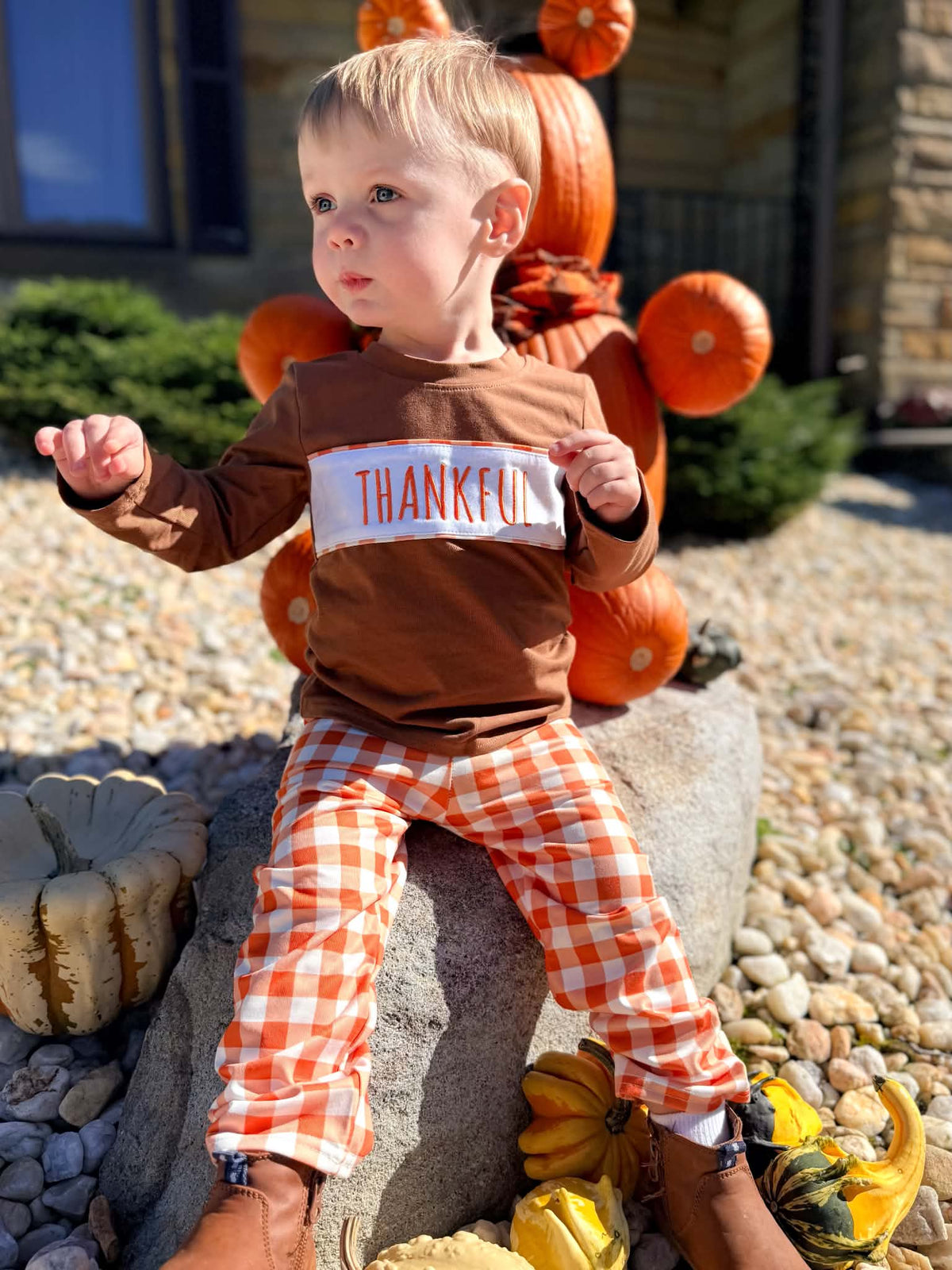 Thankful - brown set