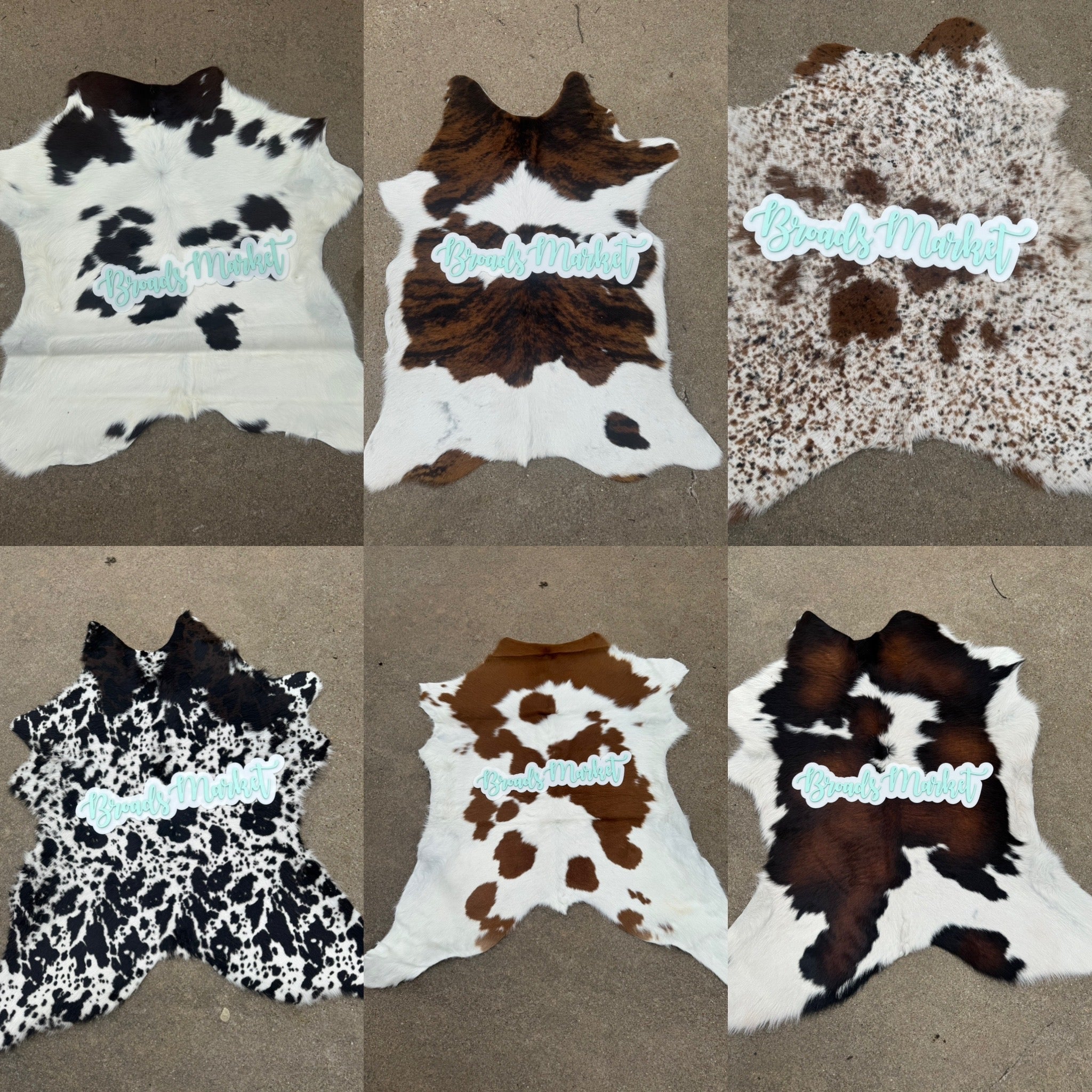 3’ Cowhide Rugs