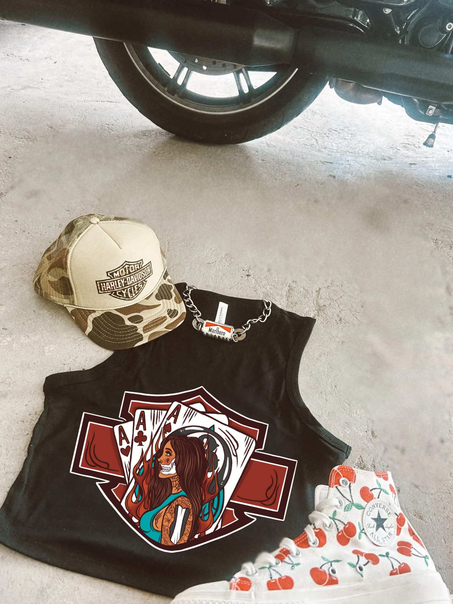 Play the Game Ribbed Racer Tank