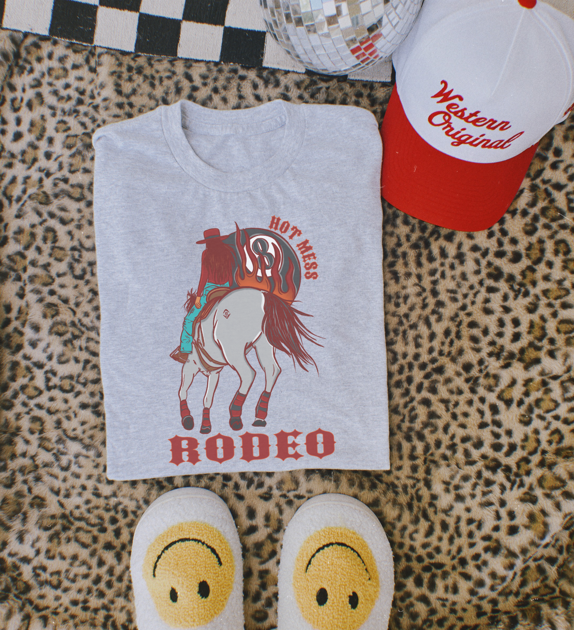 Hot mess rodeo Sublimation Tee