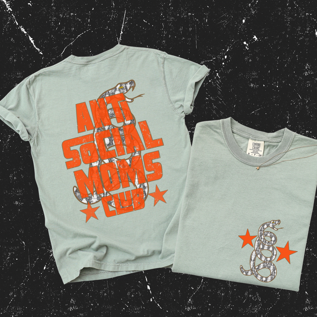 Anti Social Moms Club Tee