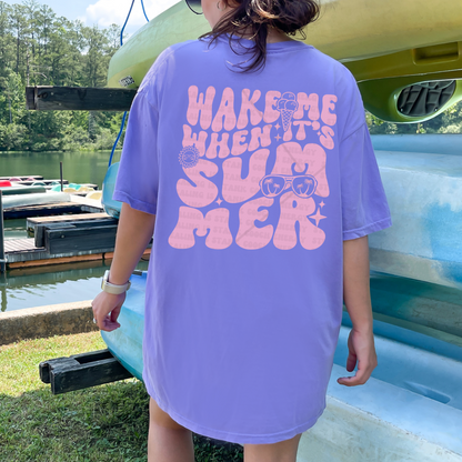 Wake me when it’s Summer T-shirt