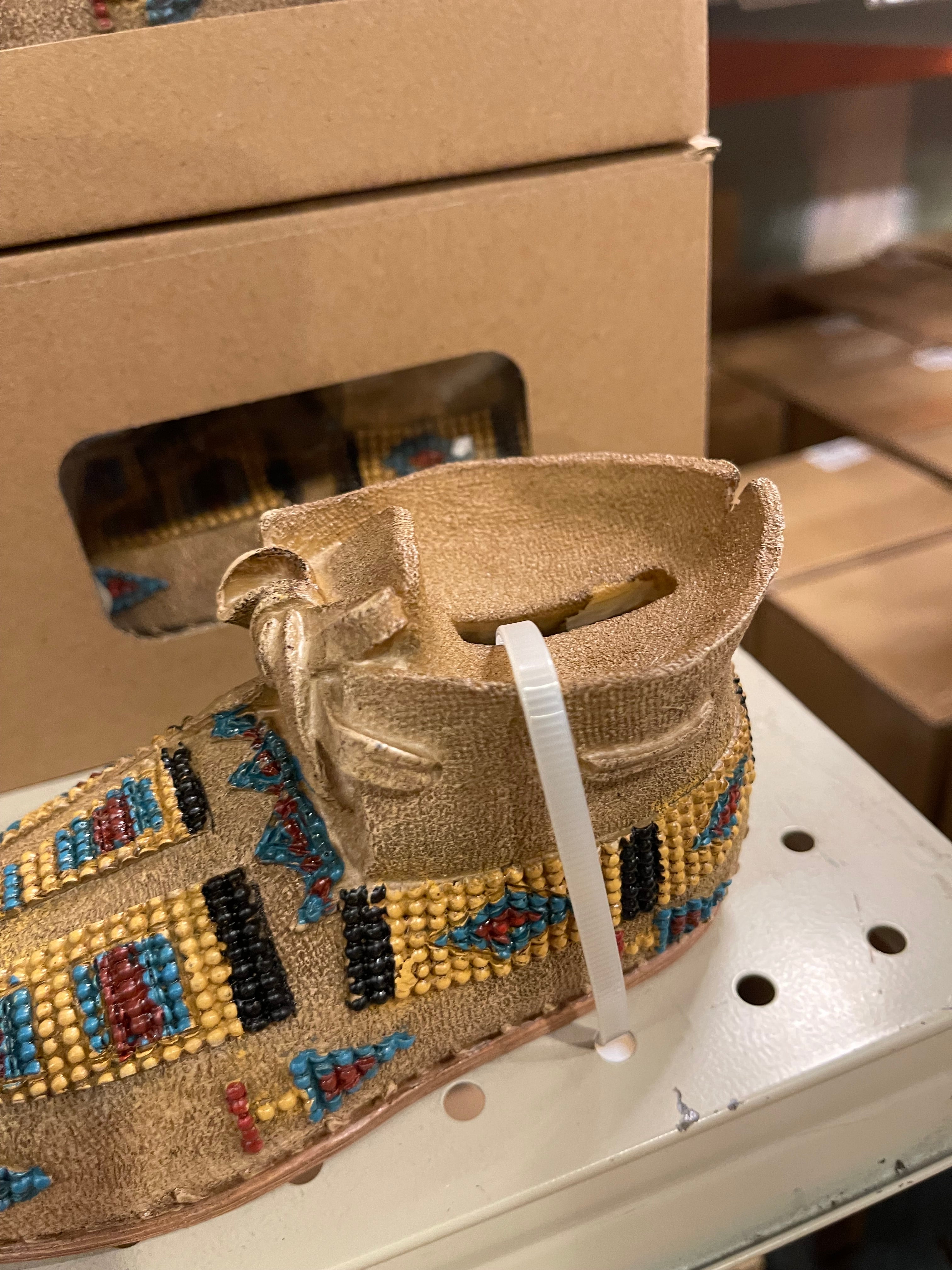 Native Moccasin Piggy Bank