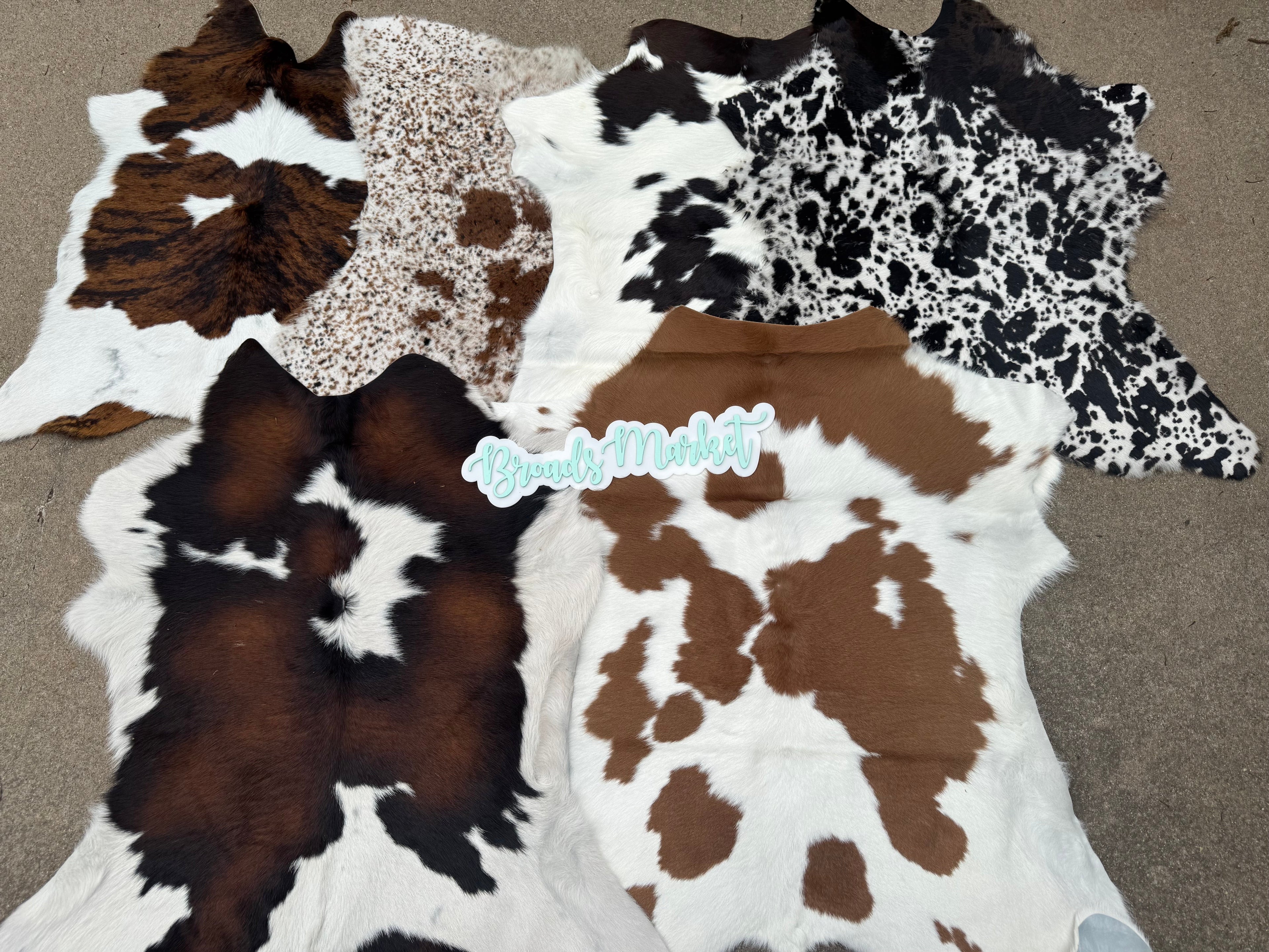 3’ Cowhide Rugs