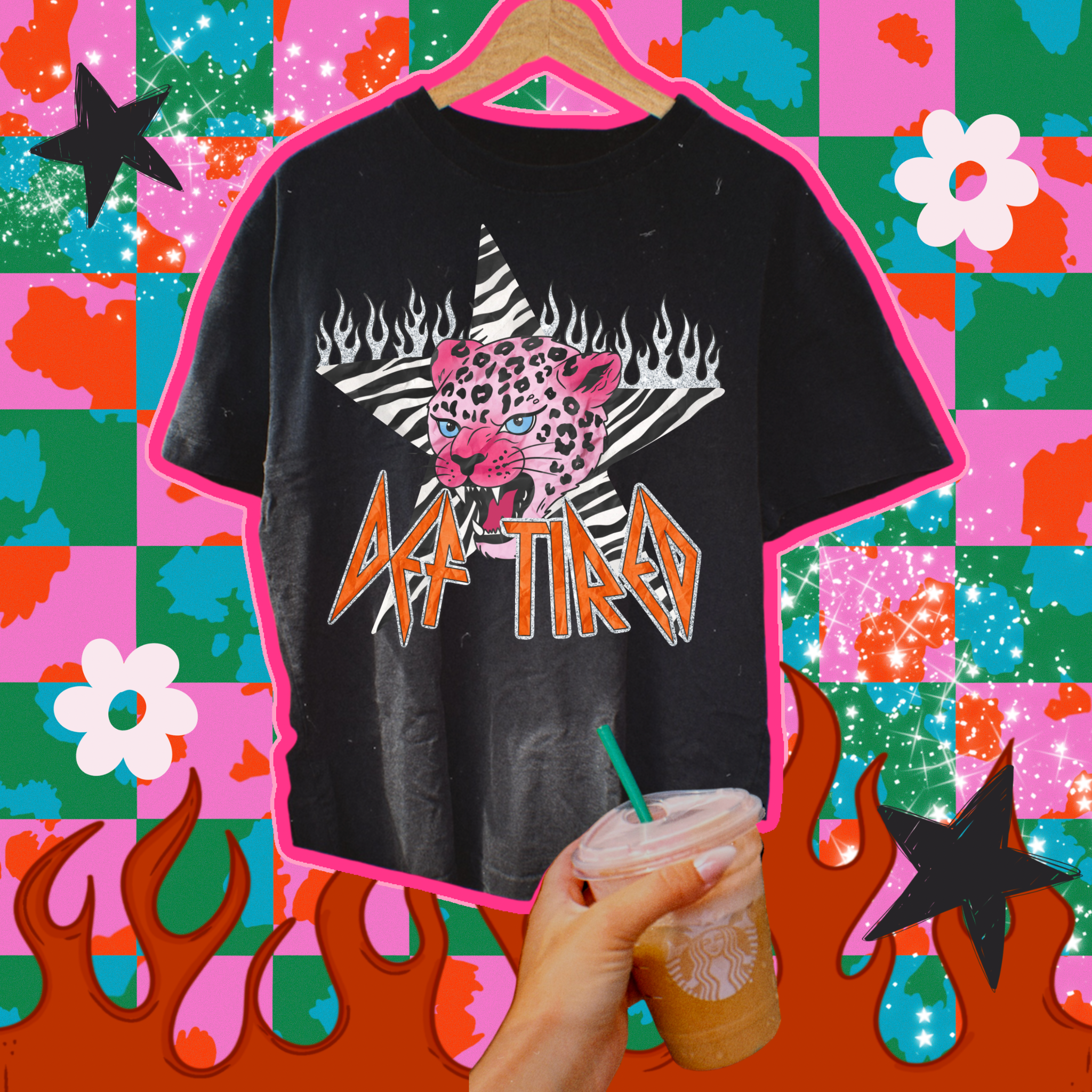 Def Tired tee
