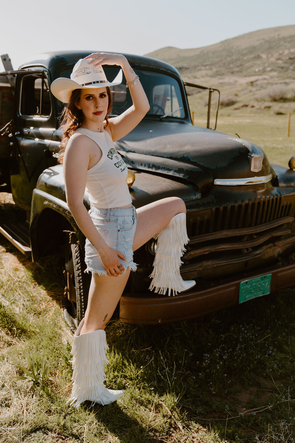 Cowgirls for Cocktails Tank