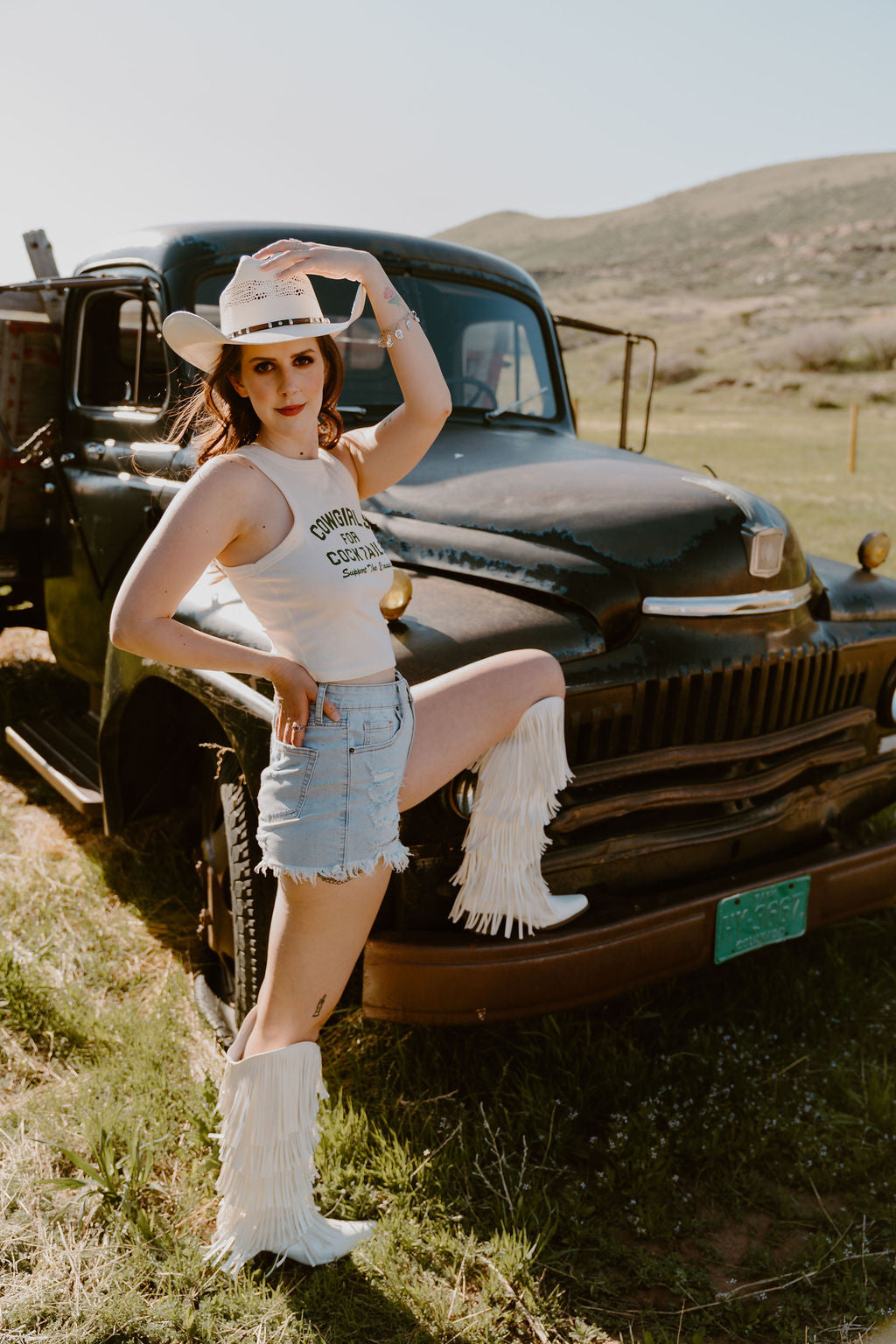 Cowgirls for Cocktails Tank